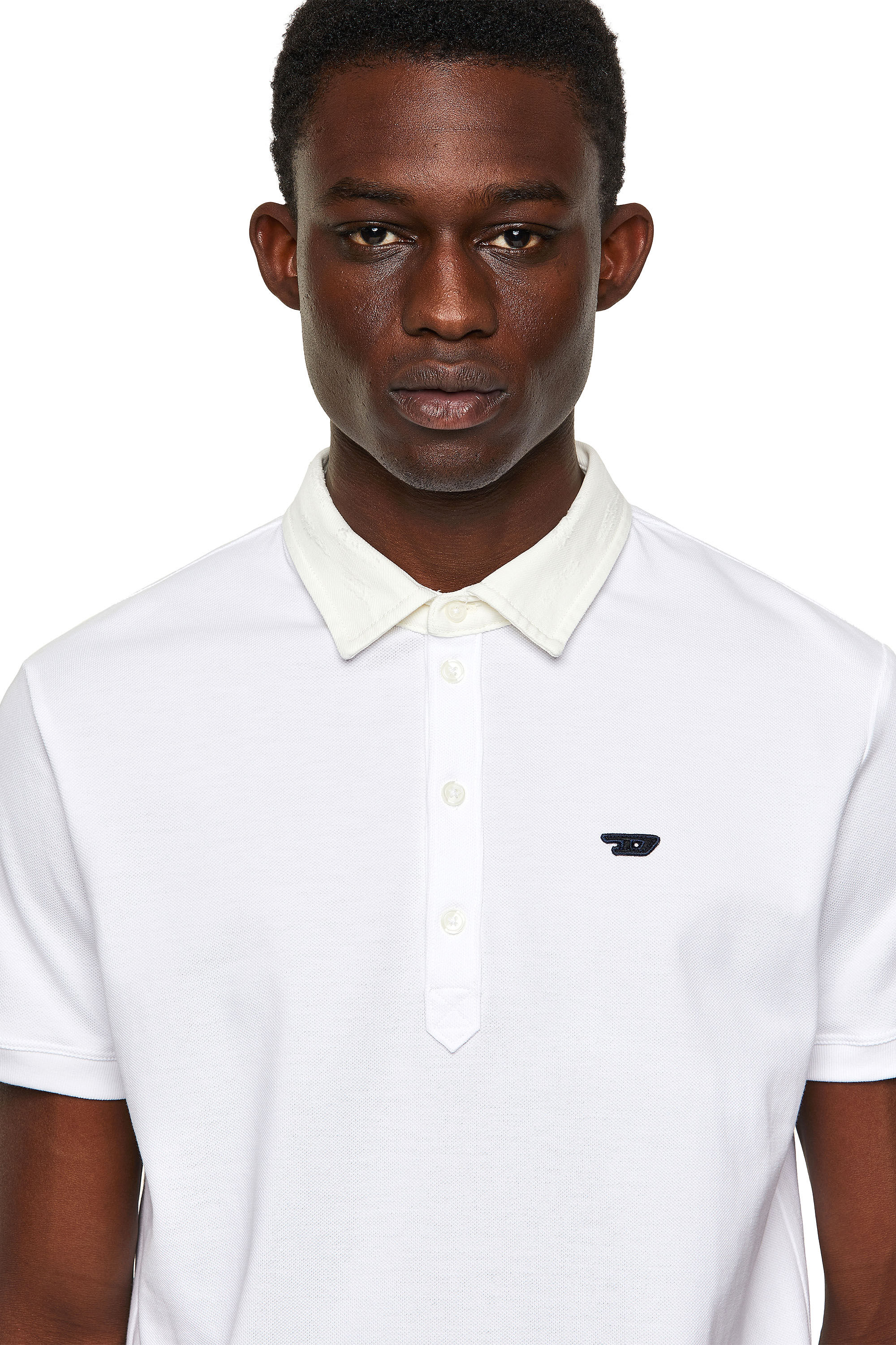 diesel black polo shirt