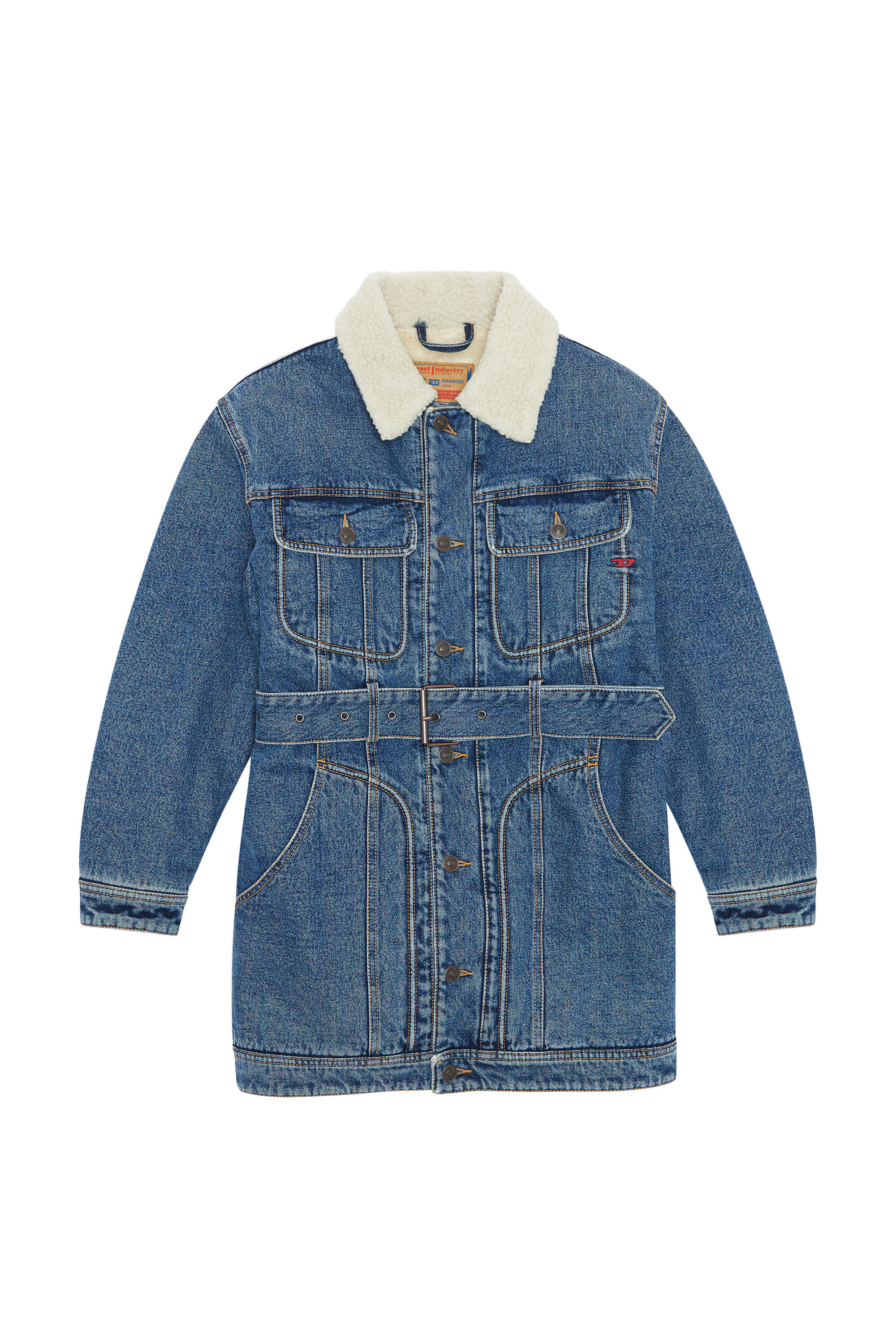 Diesel sherpa deals denim jacket