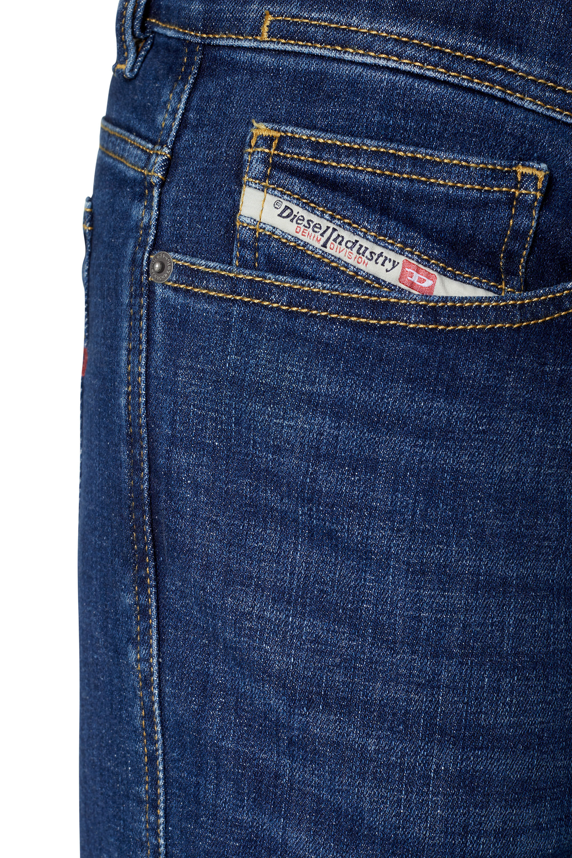 1983 09B98 Man: Skinny Dark blue Jeans 