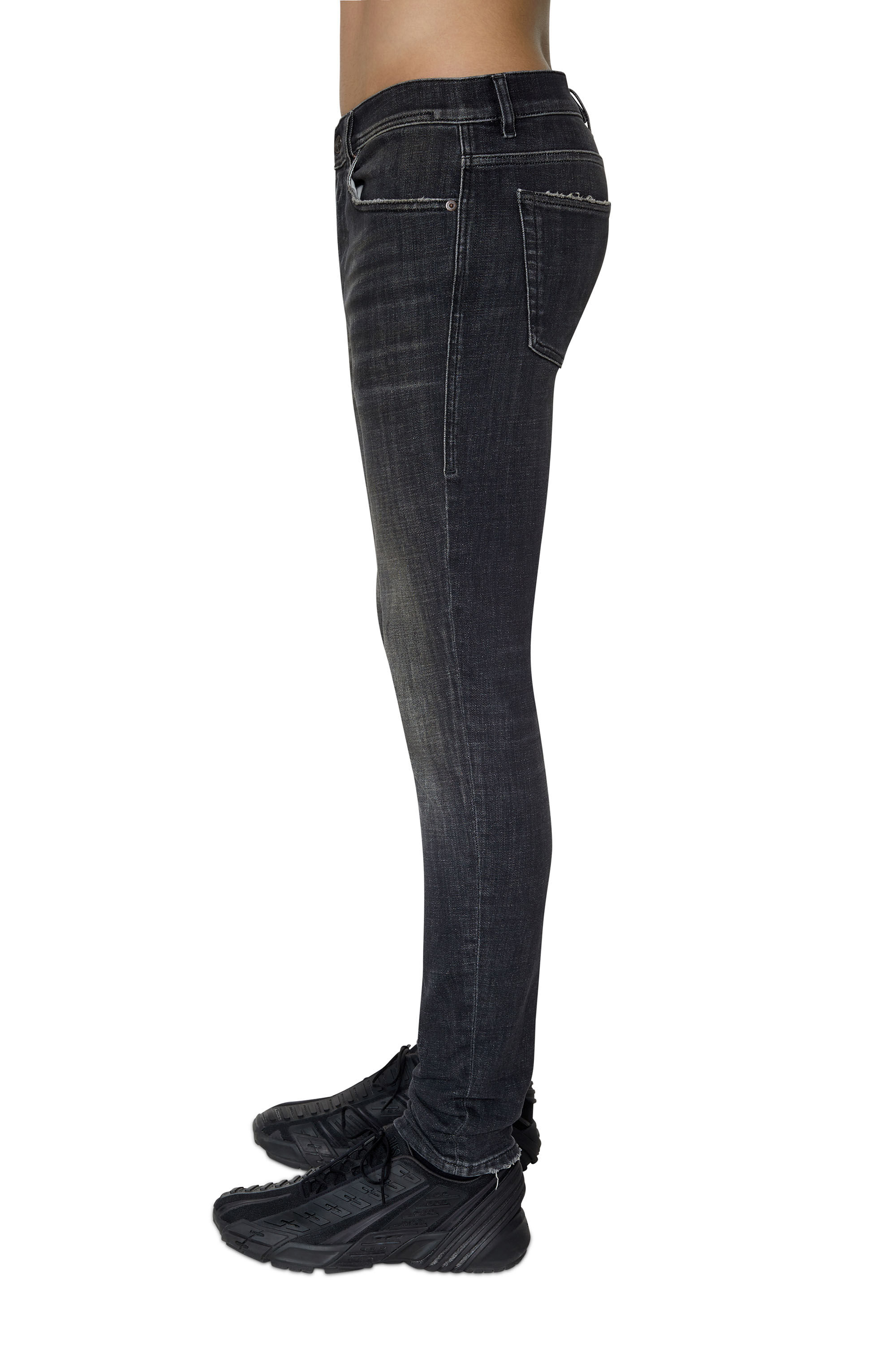Diesel - 1983 D-Amny 09D88 Skinny Jeans, Black/Dark grey - Image 5