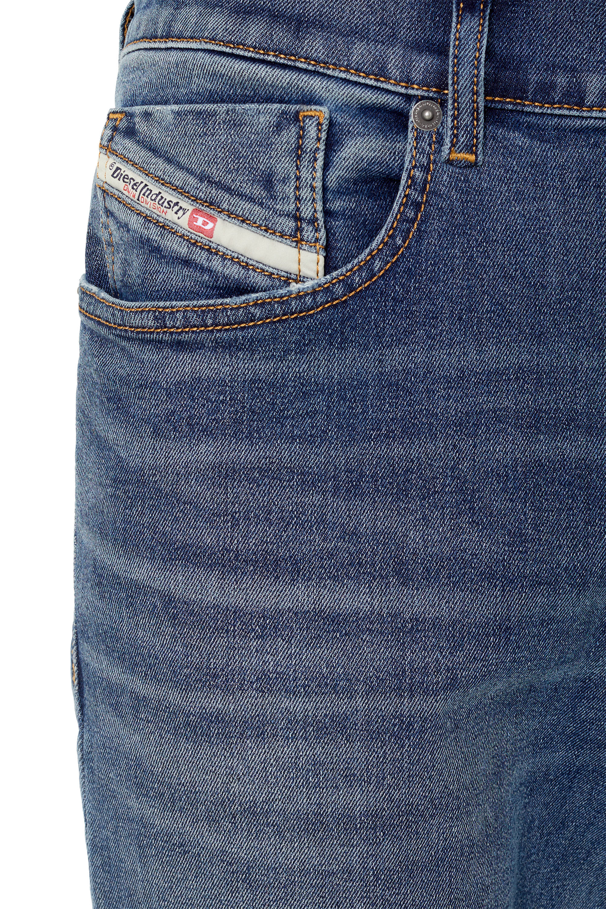 Diesel - 2005 D-Fining 09D54 Tapered Jeans, Medium blue - Image 6