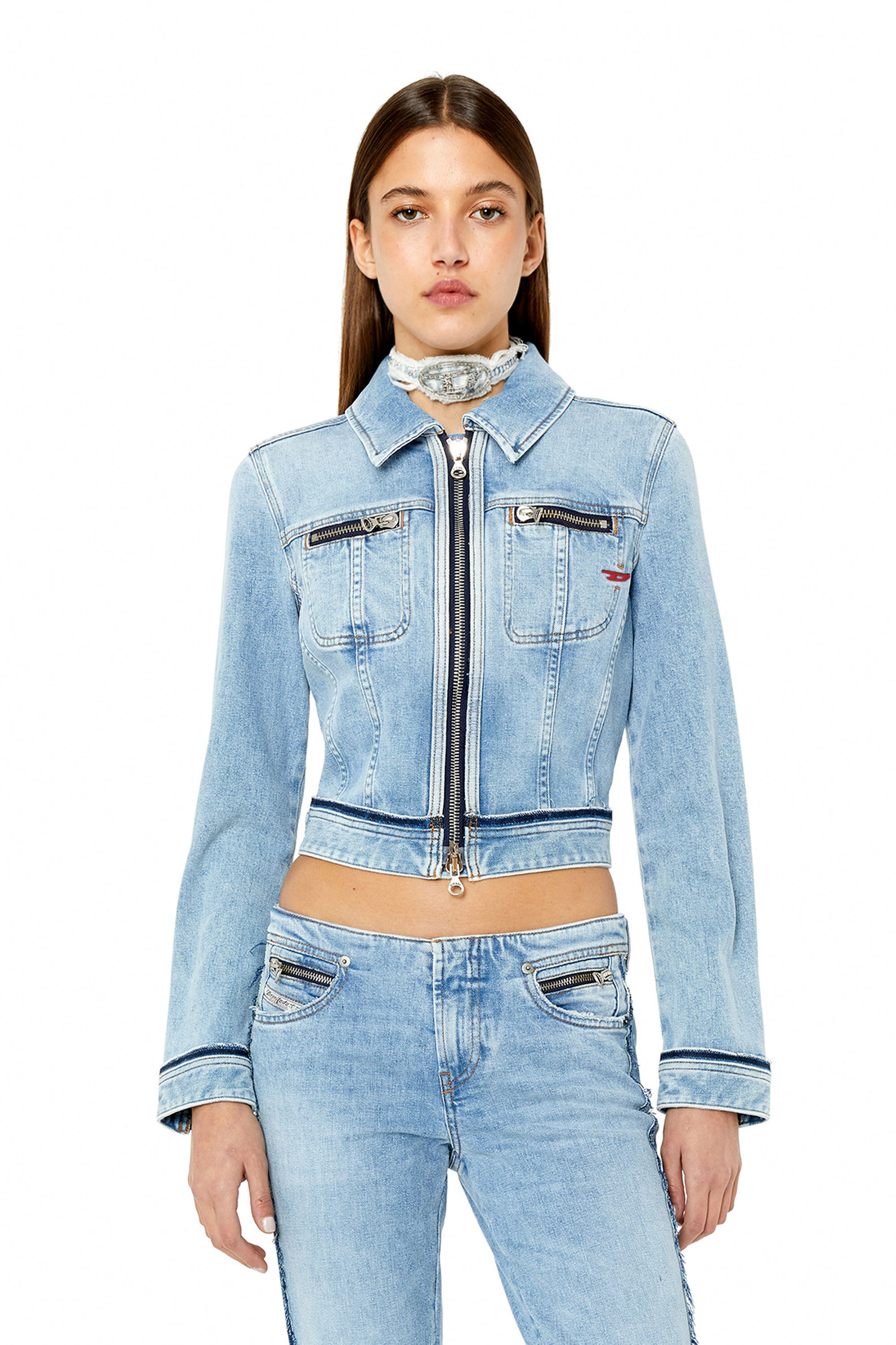 Womens diesel shop denim jacket