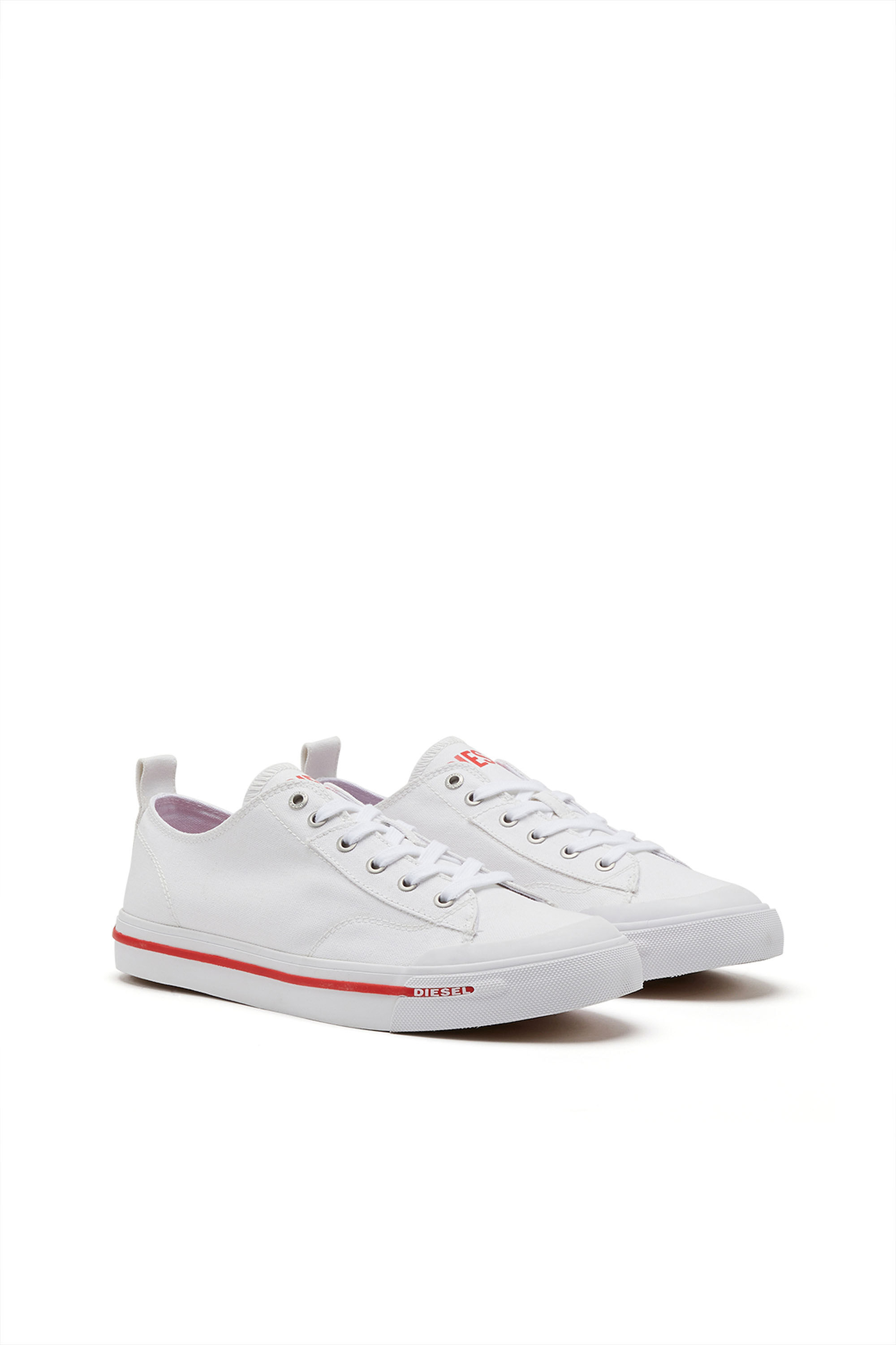 Diesel white leather sales sneakers