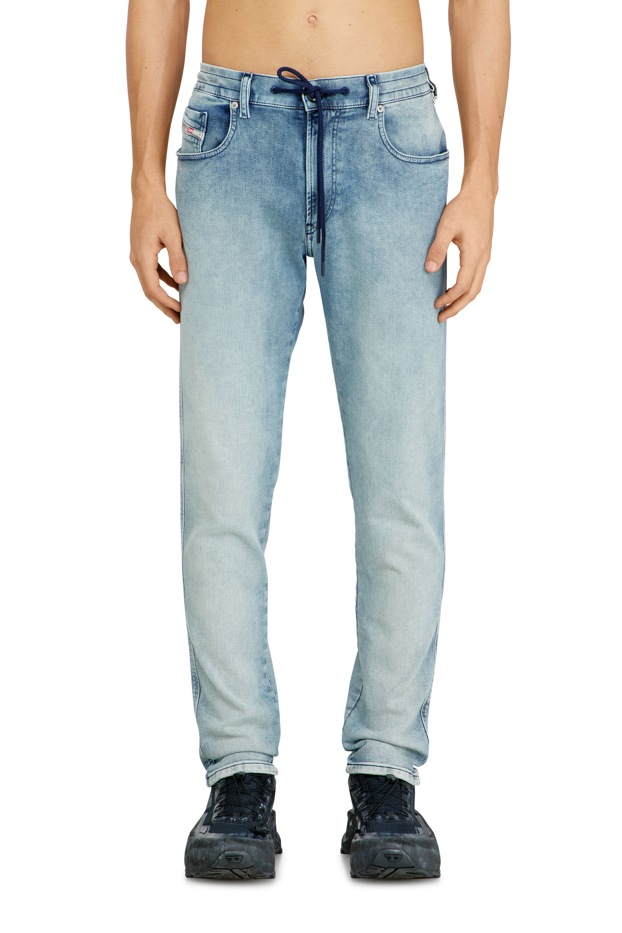 Diesel - Man's Slim 2062 D-Strukt Joggjeans&reg; 068UB, Light Blue - 3