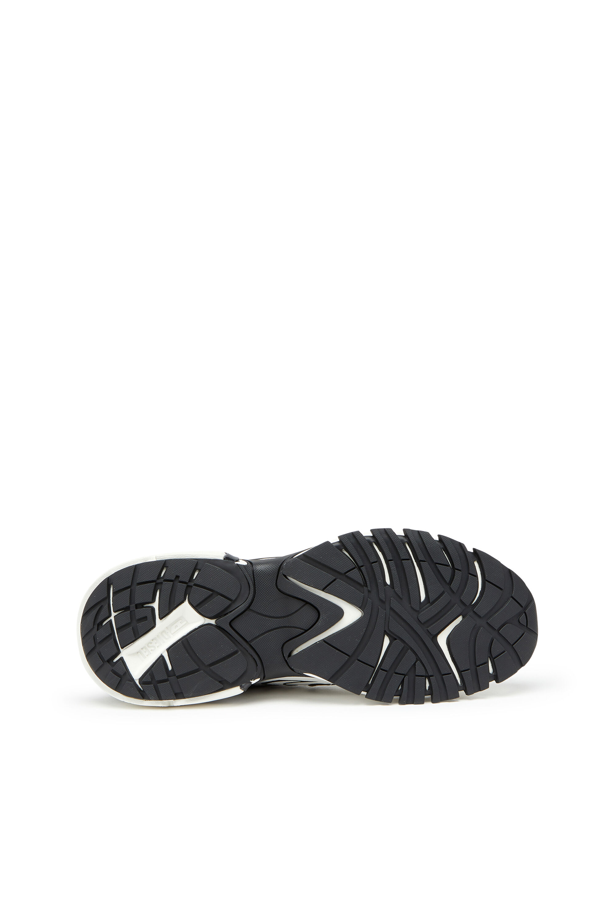 Diesel - S-SERENDIPITY PRO-X1 W, Woman's S-Serendipity-Mesh sneakers with hologram overlays in White/Black - 5