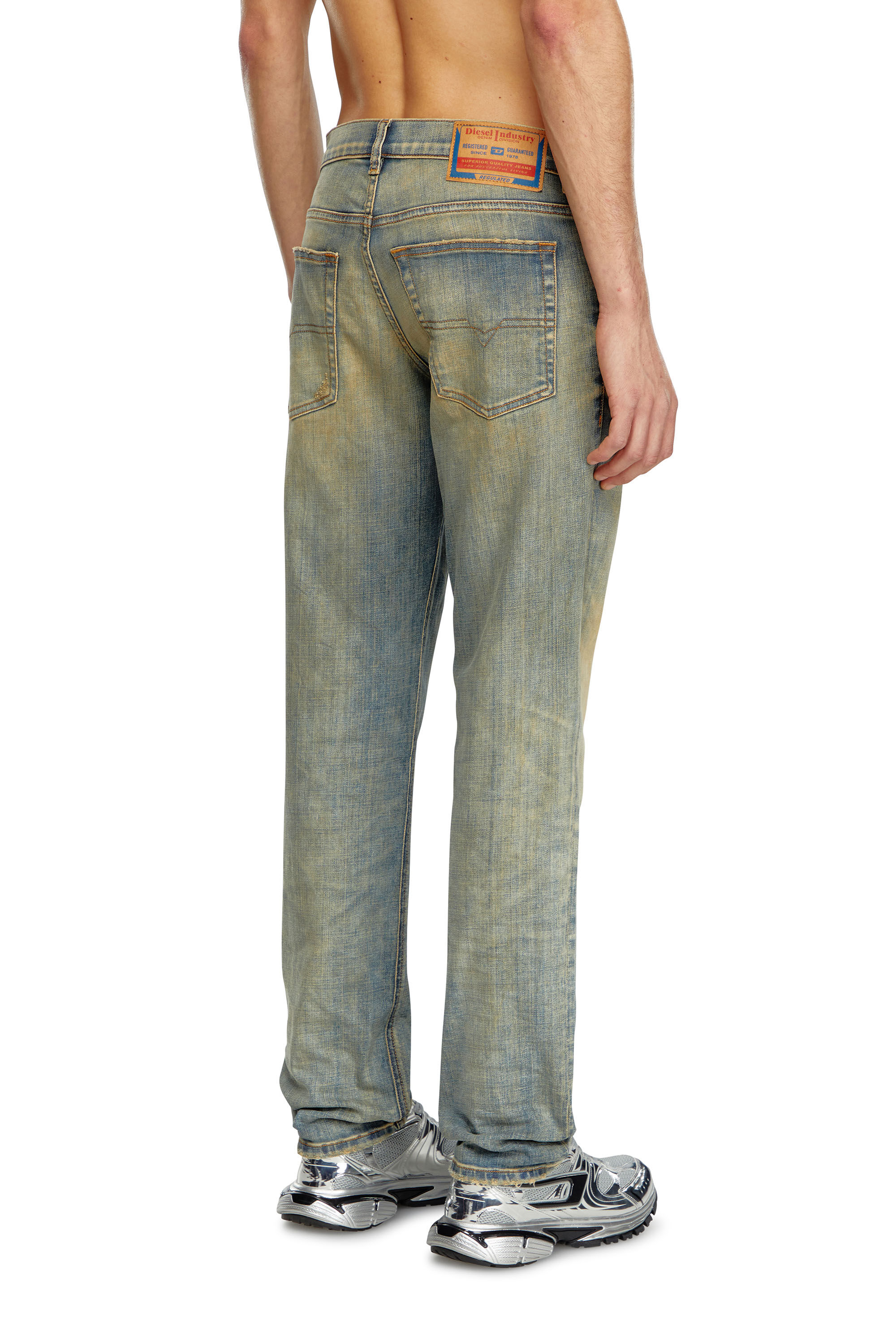 Diesel - Man's Tapered Jeans 2023 D-Finitive 09J51, Medium blue - 4