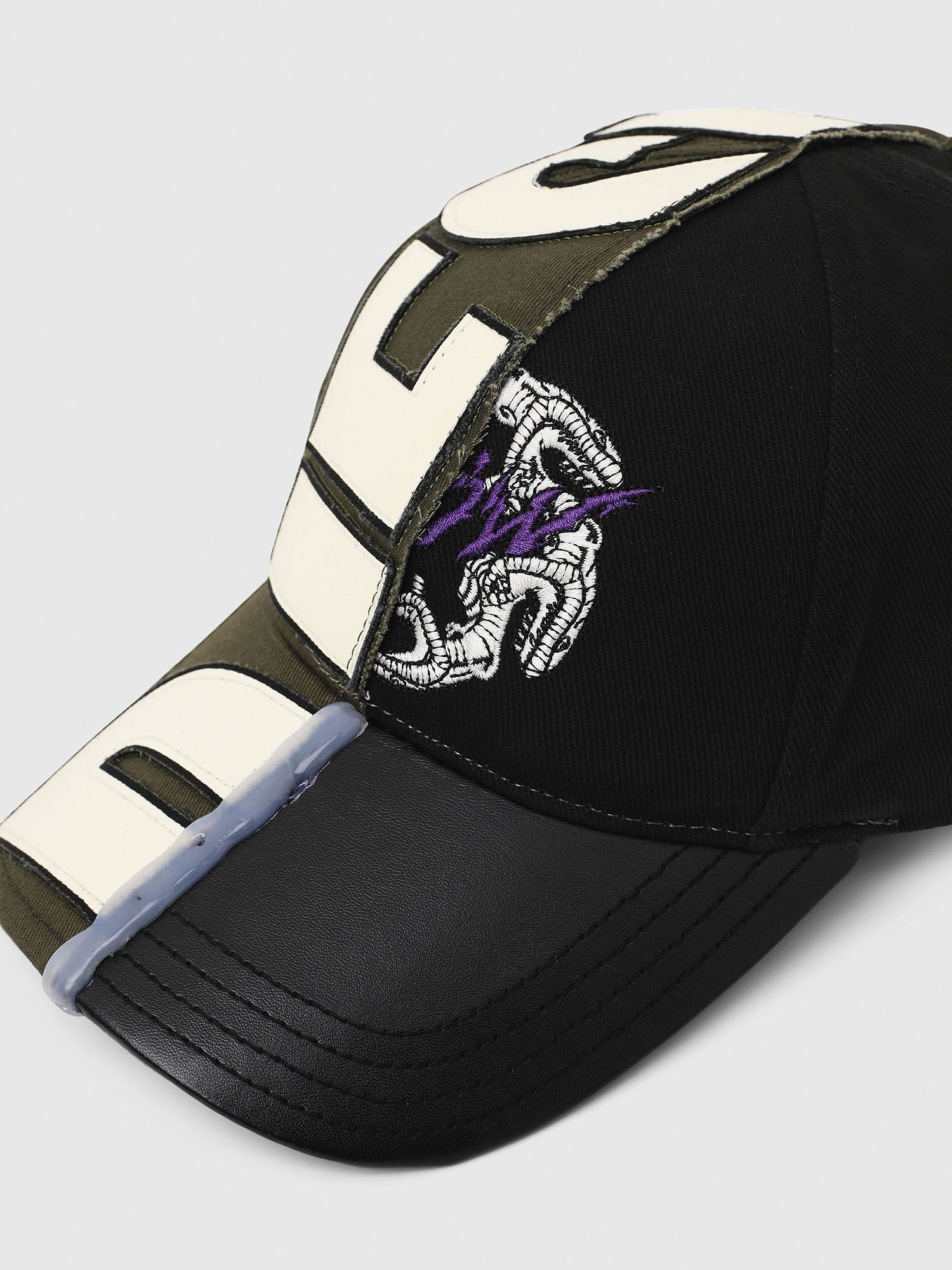 half baseball cap