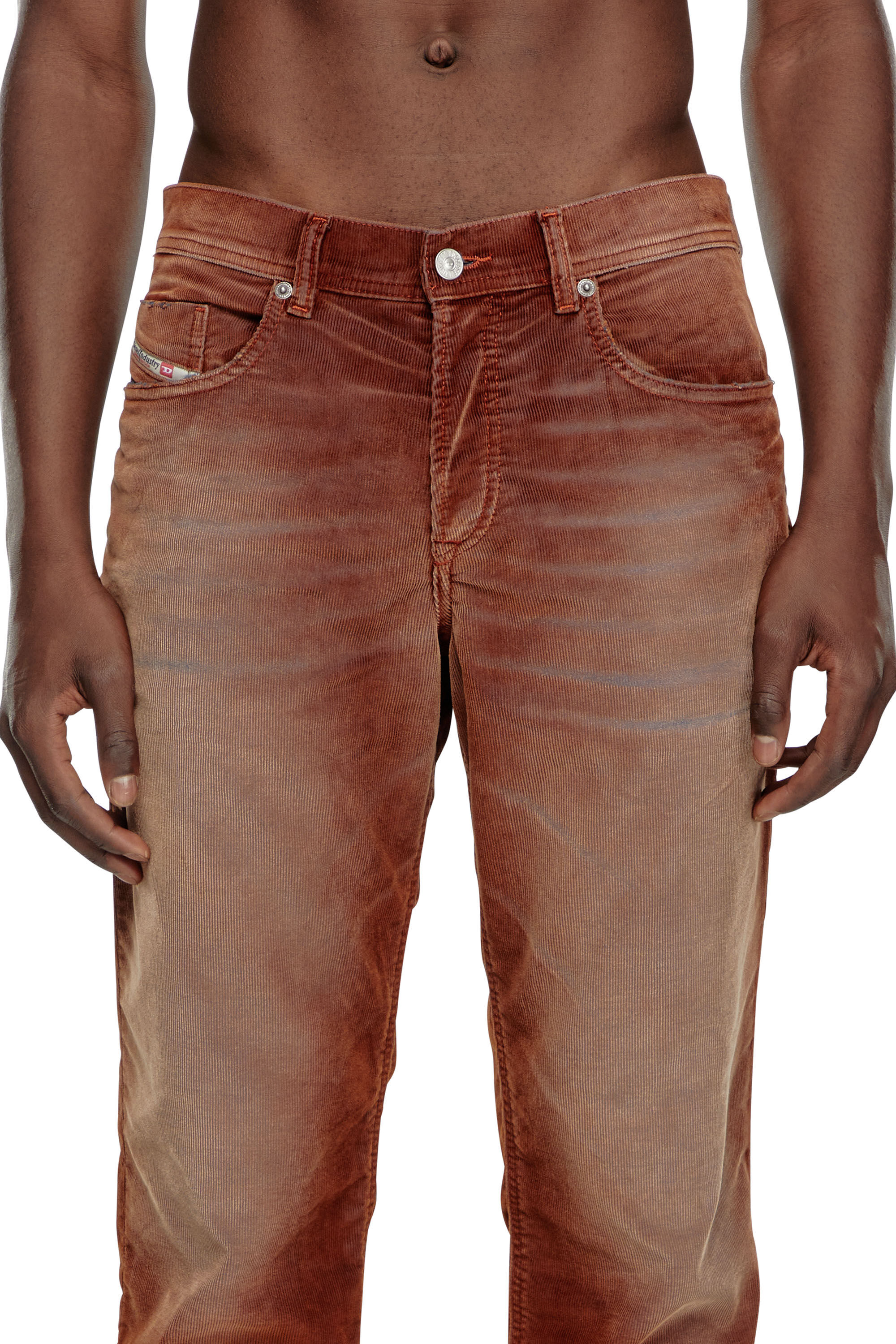 Diesel - Man's Tapered Jeans 2023 D-Finitive 003II, Brown - 5