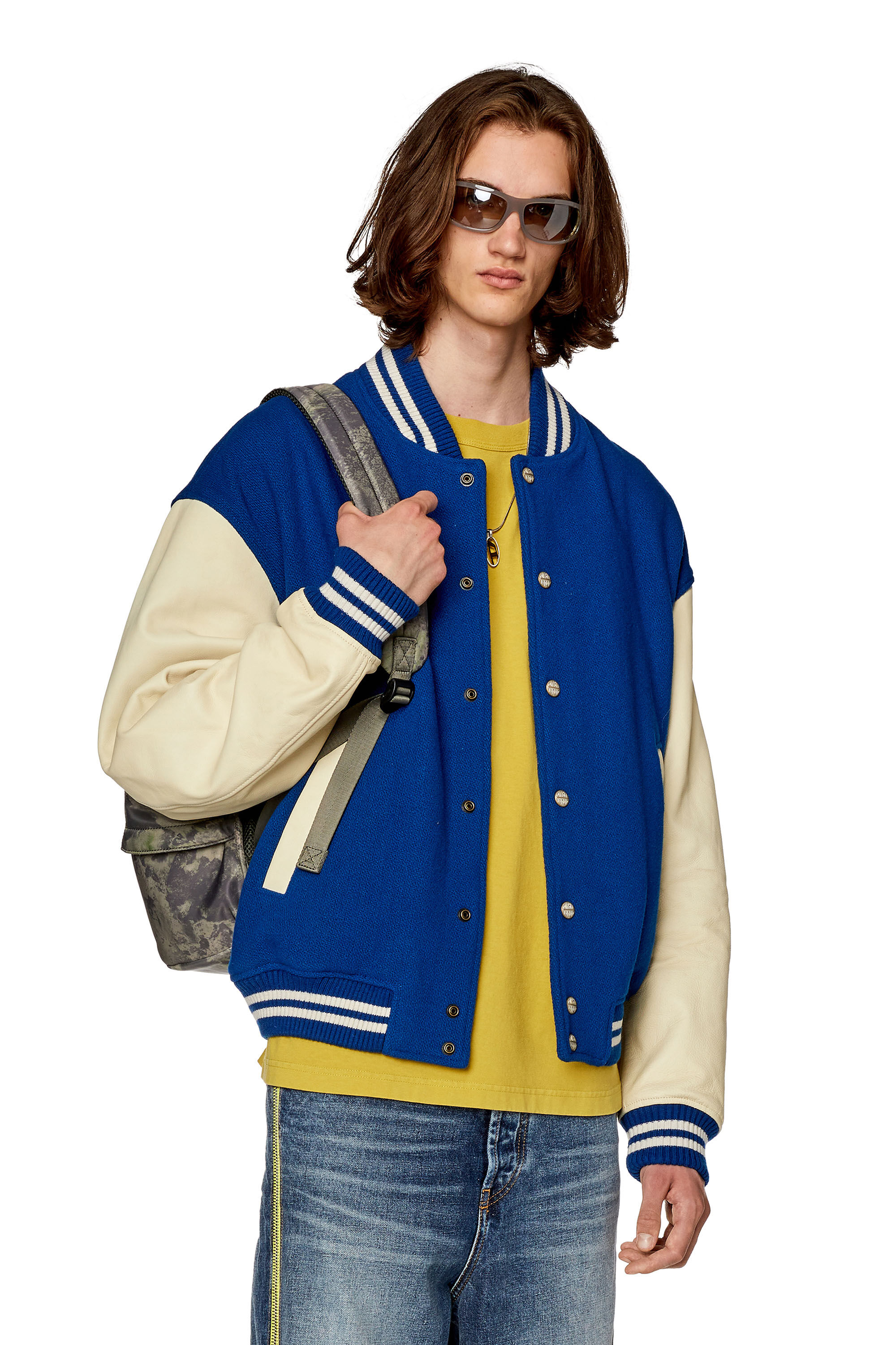 Diesel online varsity jacket
