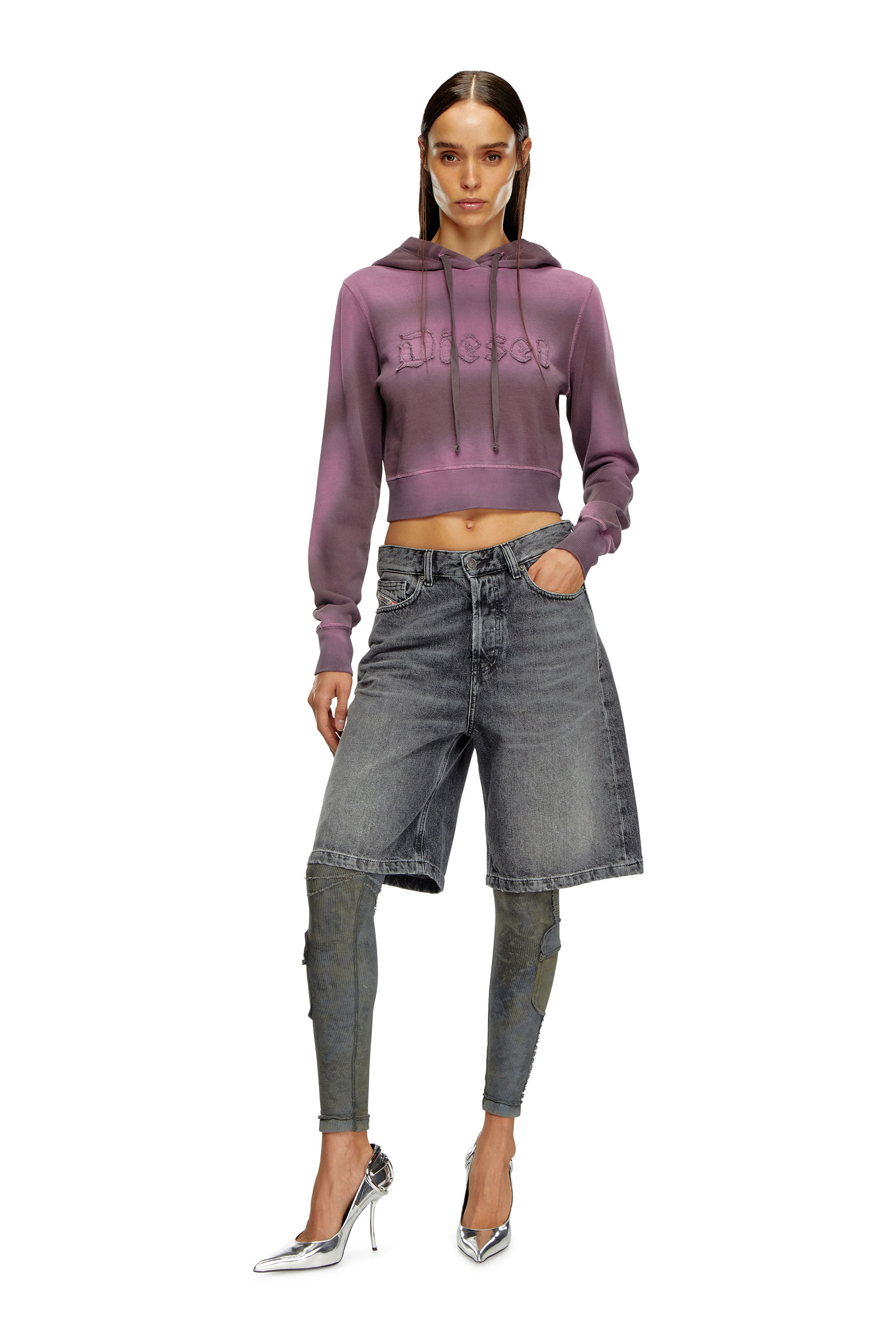 Diesel - F-SLIMMY-HOOD-P1, Dark Violet - Image 1