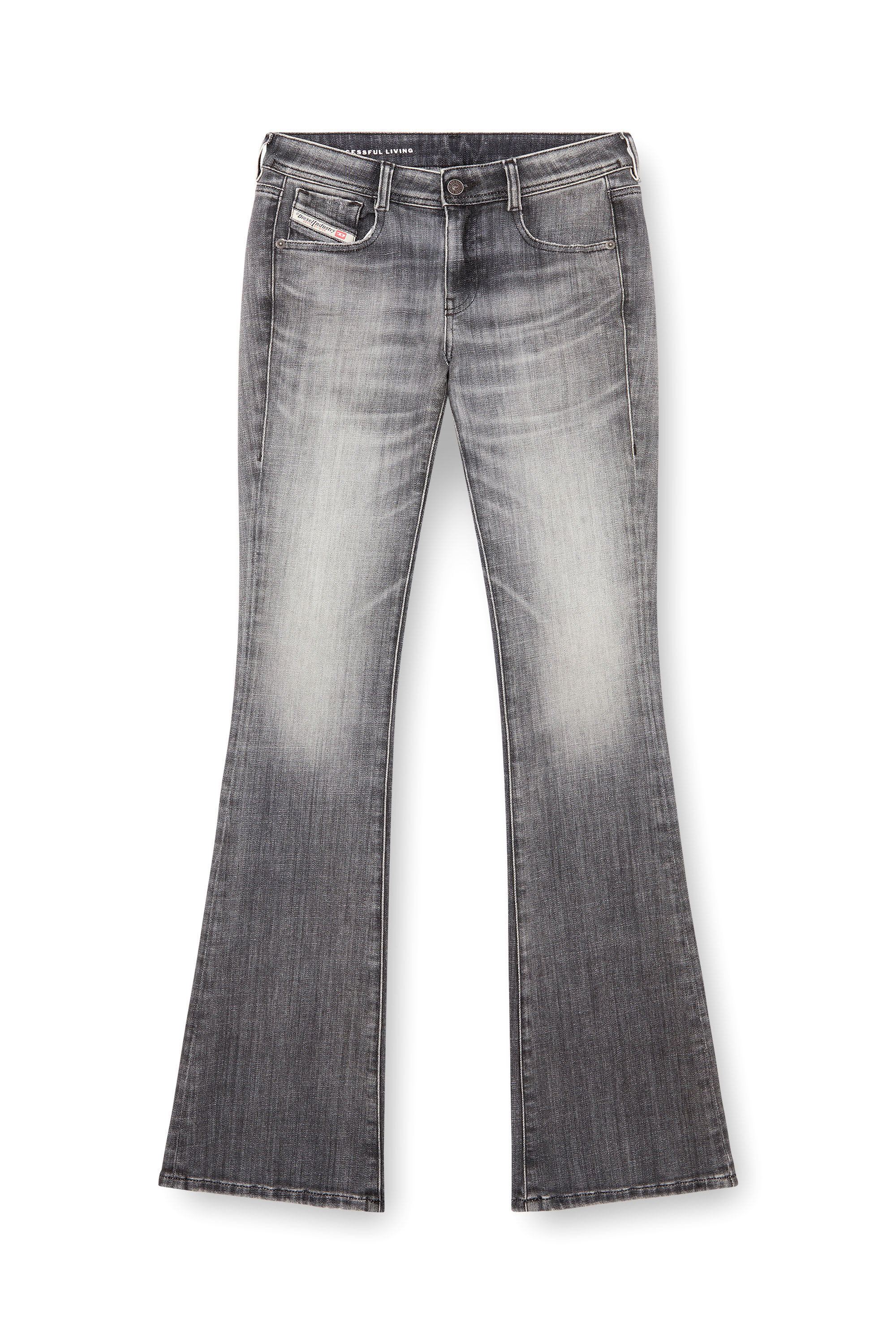 Diesel - Woman's Bootcut and Flare Jeans 1969 D-Ebbey 09J29, Grey - 2