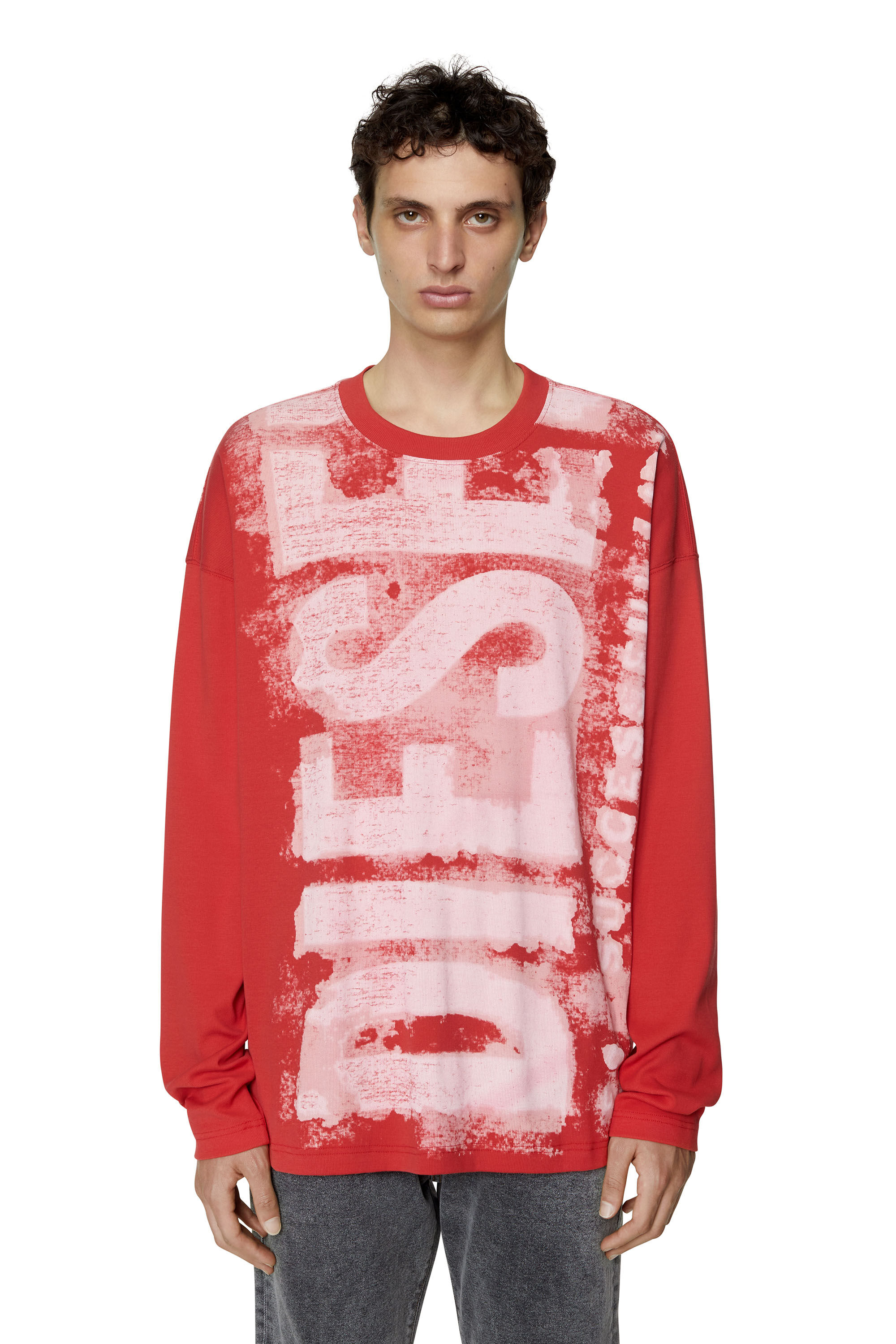 diesel t shirt red