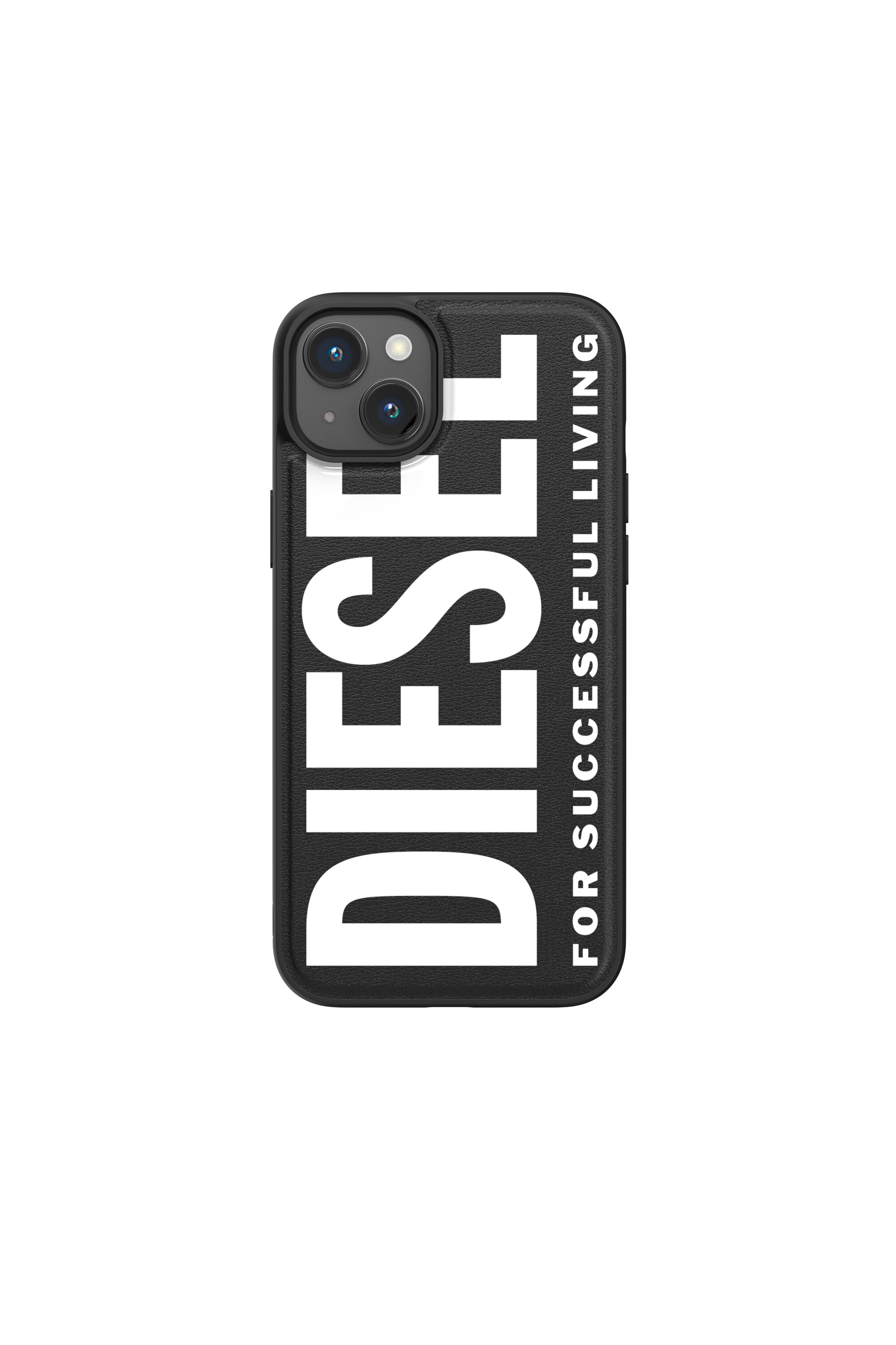 Diesel - 54167 MOULDED CASE, Unisex Moulded case cover iP15 Plus in Black - Image 2