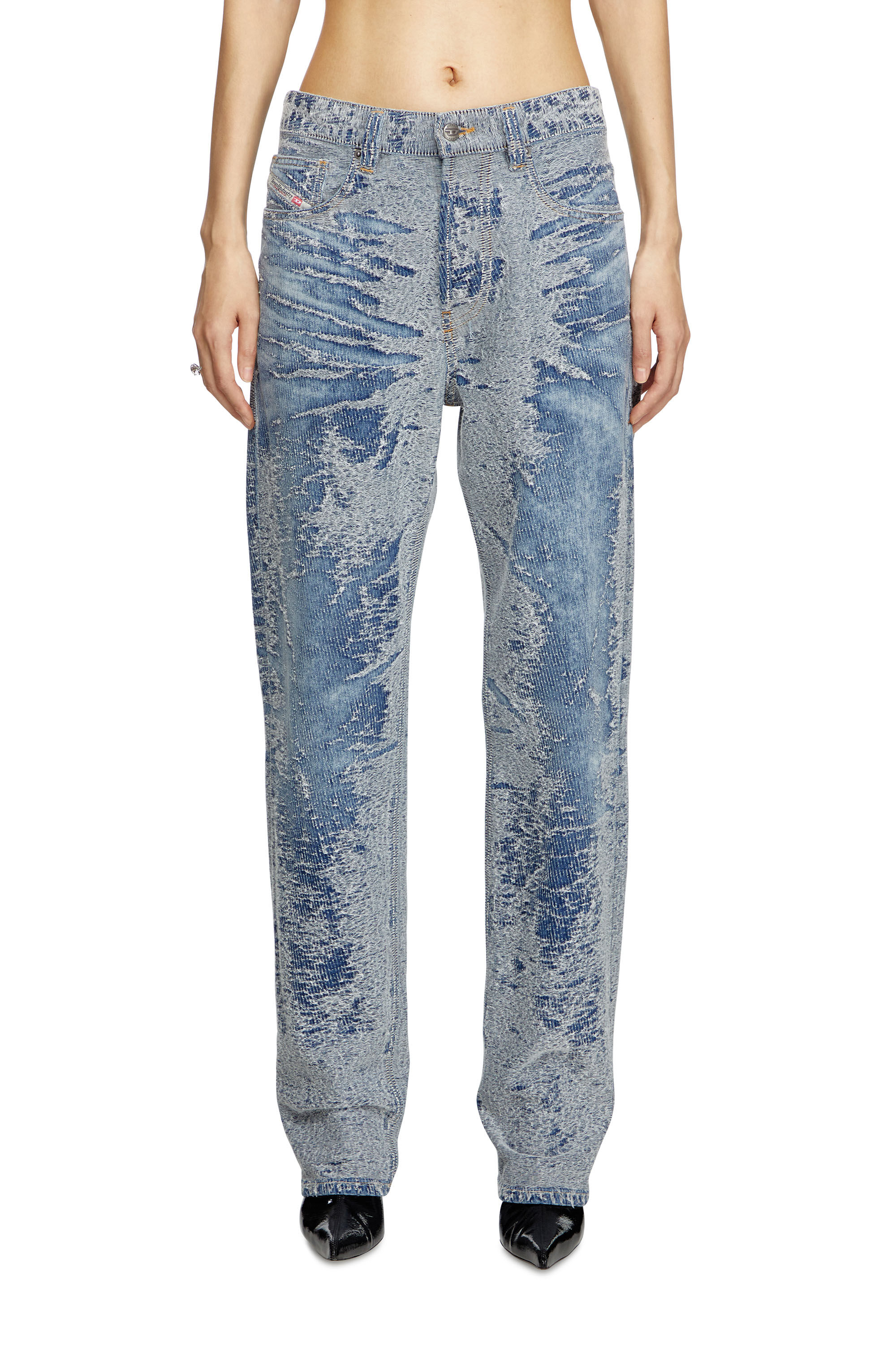 Diesel - Woman's Regular Jeans 1988 D-Ark 007W4, Medium blue - 3