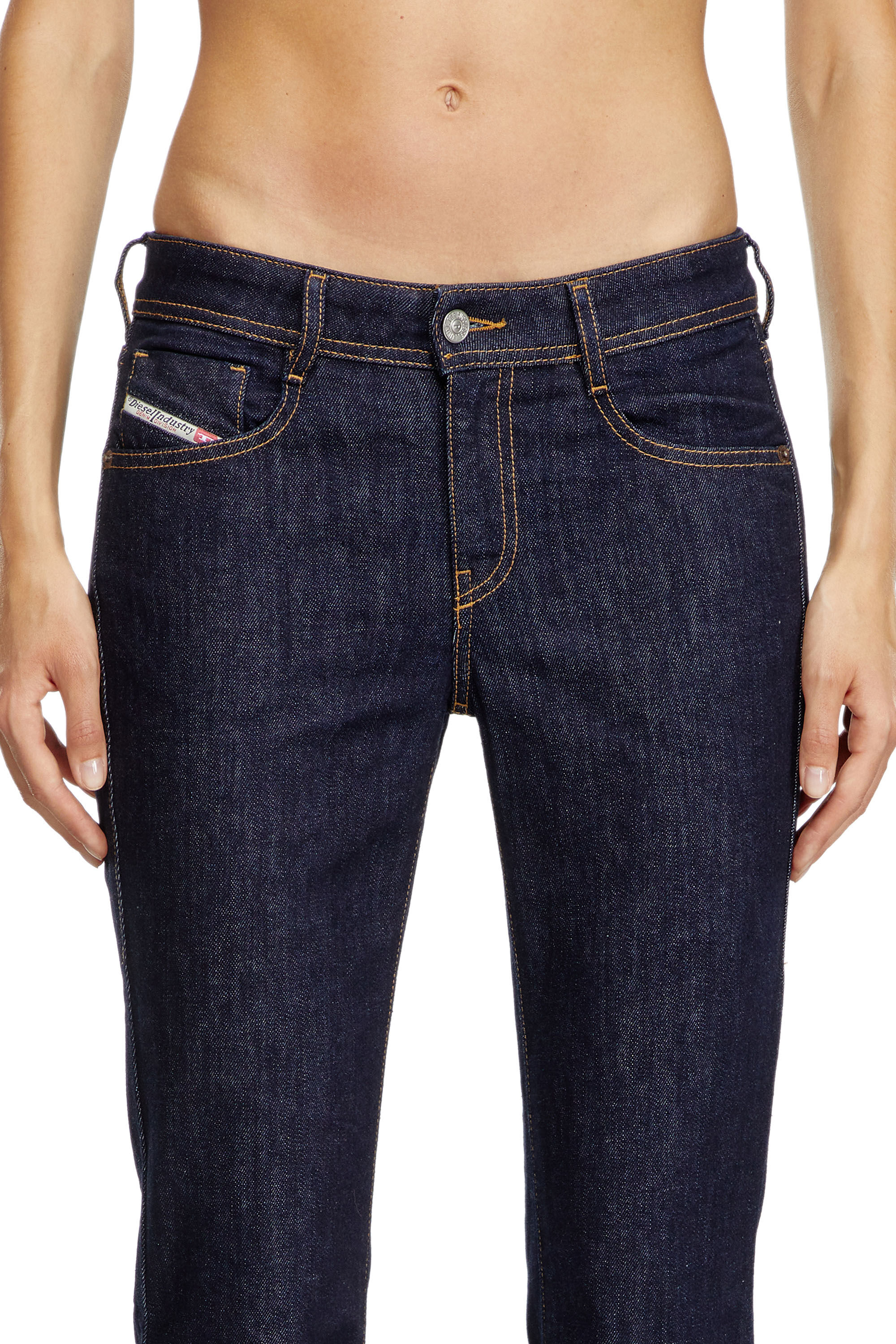 1969 D Ebbey Woman Bootcut low waist Jeans dark blue Diesel