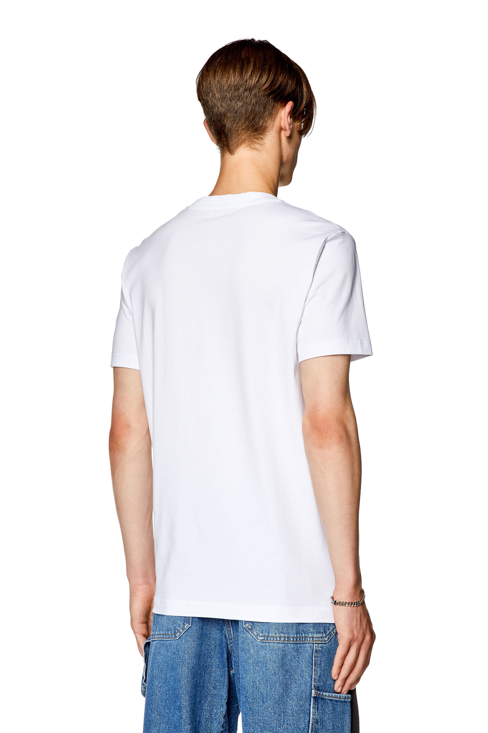 T-DIEGOR-DIV Man: T-shirt with embroidered logo