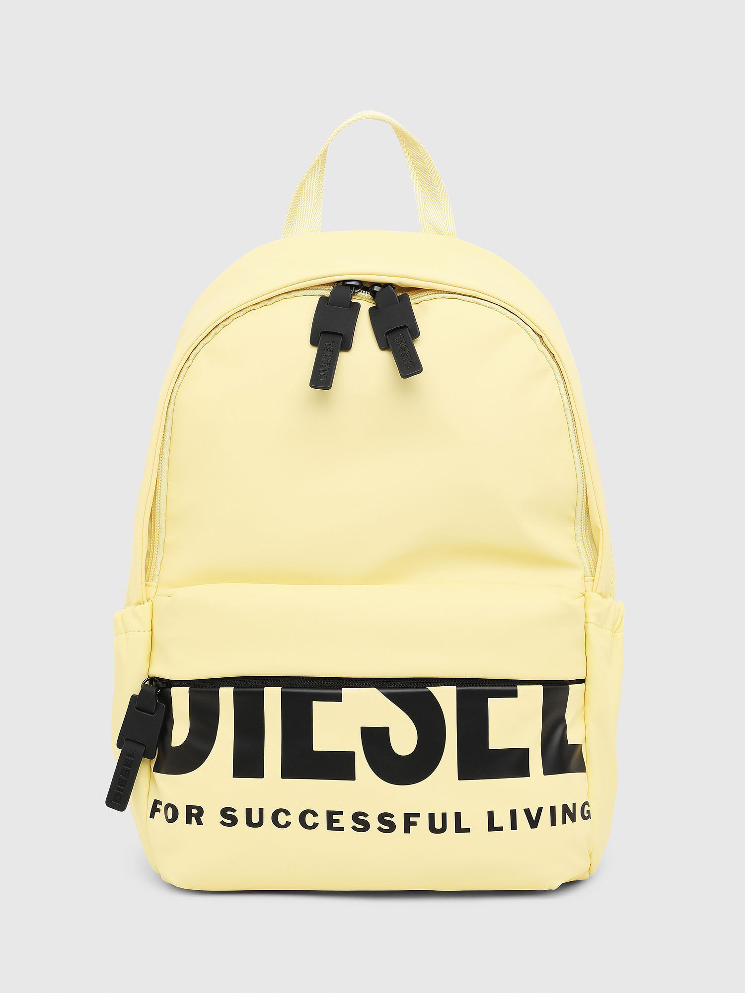 Front and Back Yellow Backpack
