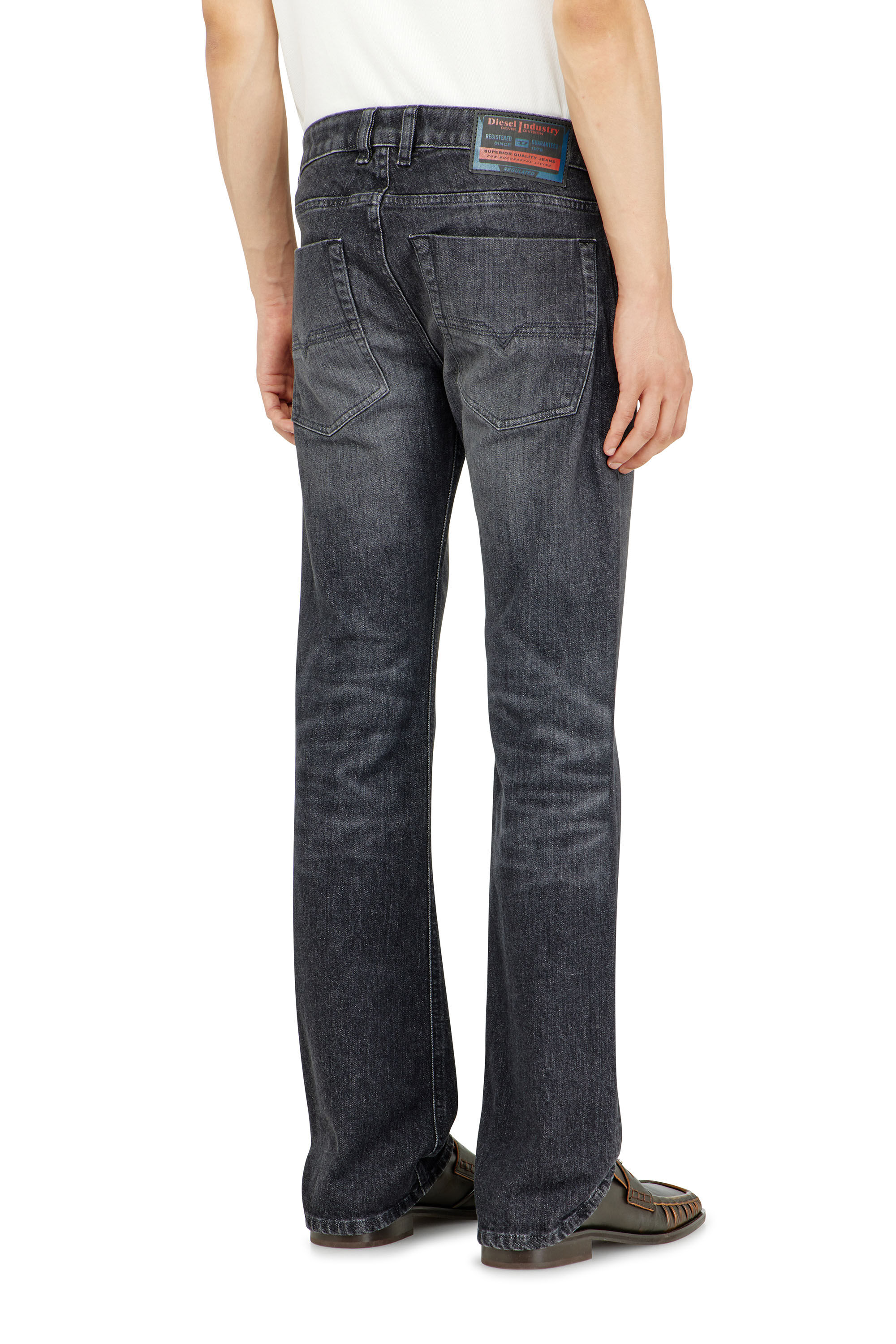Diesel - Man's Bootcut Jeans 2007 Zatiny 09N48, Black/Dark grey - 5