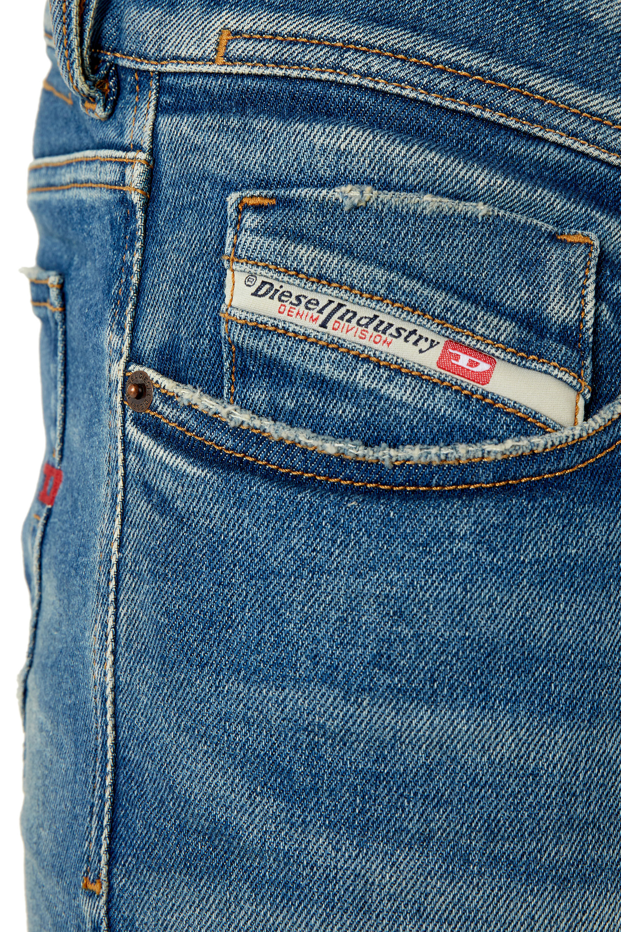 Diesel - 1979 Sleenker 09E88 Skinny Jeans, Medium blue - Image 5