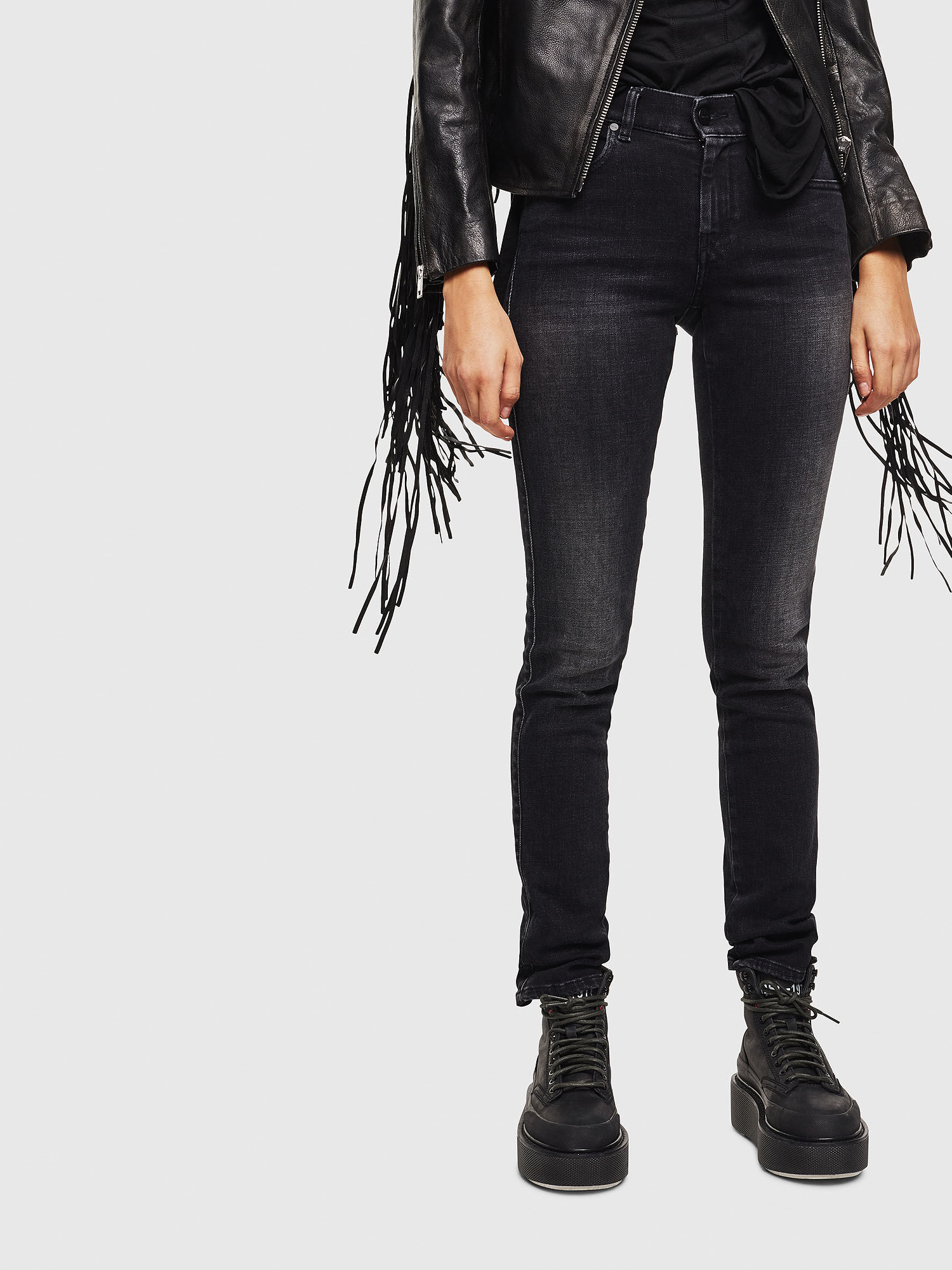 diesel sandy straight leg jeans