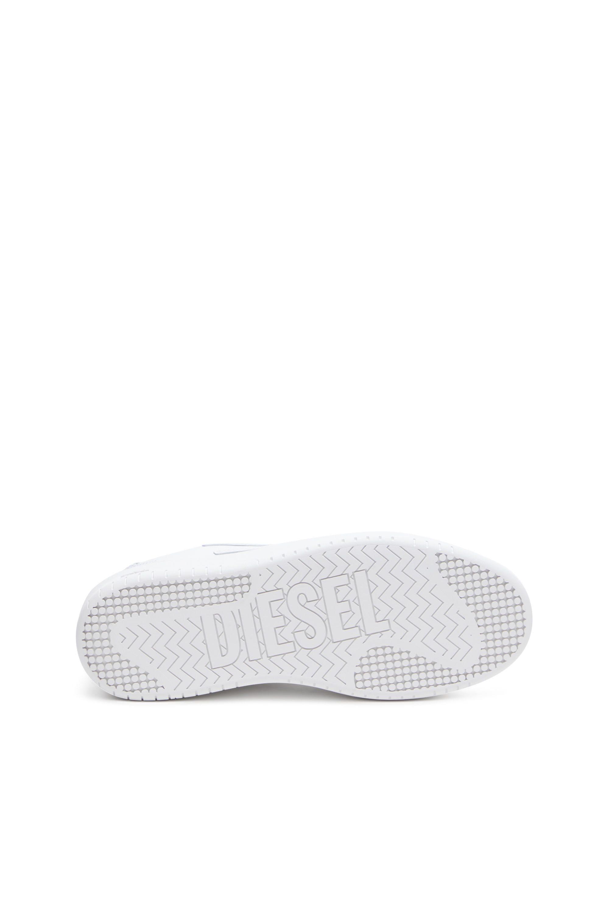 Diesel - S-ATHENE BOLD X, Woman S-Athene Bold-Flatform sneakers in leather in White - Image 5