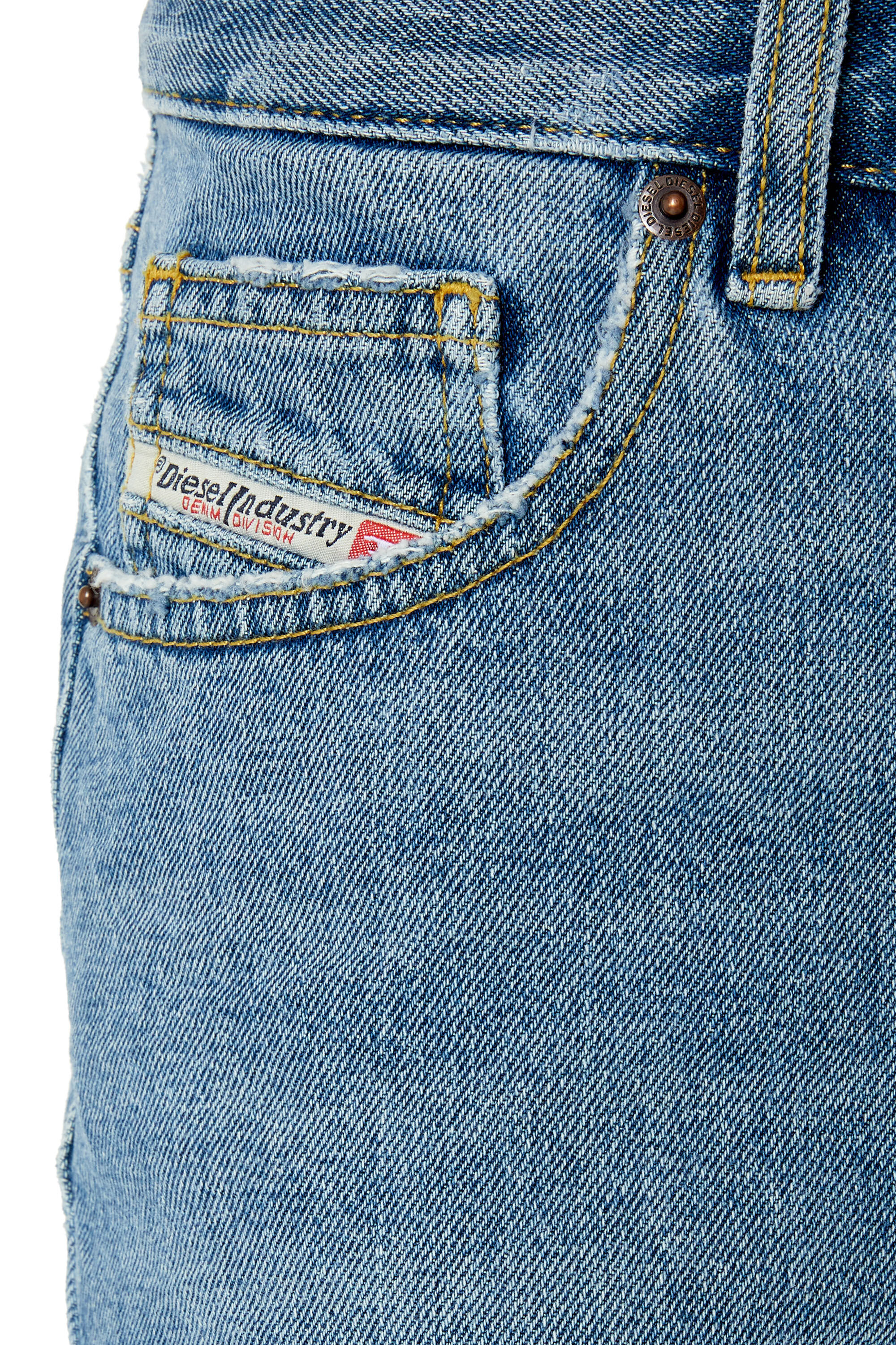 Diesel - D-GER, Woman's Denim shorts in Light Blue - 5
