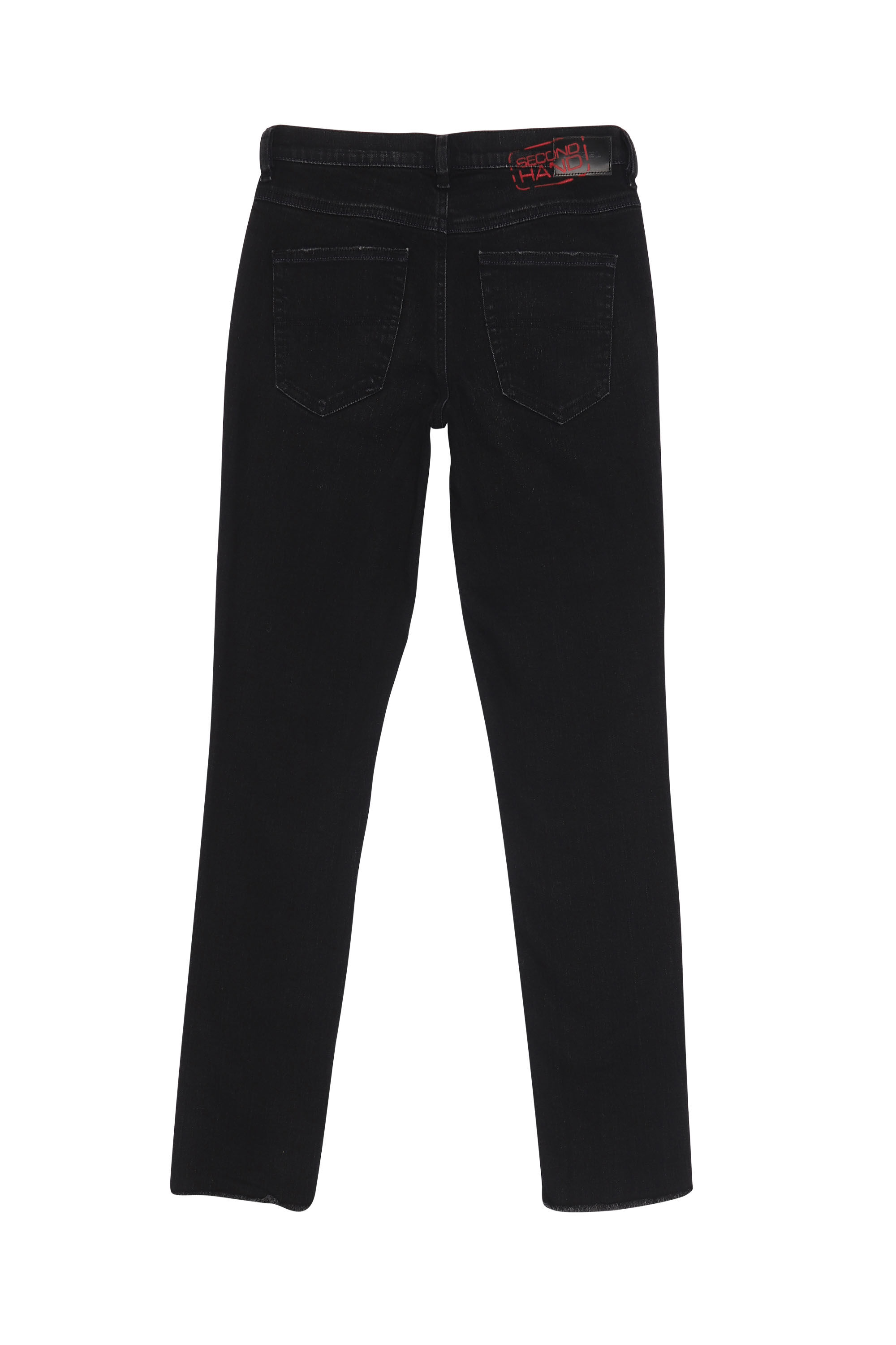 Diesel - BELTHY-ANKLE, Woman's Diesel Woman - Jeans Black/Dark grey in Black/Dark grey - 2