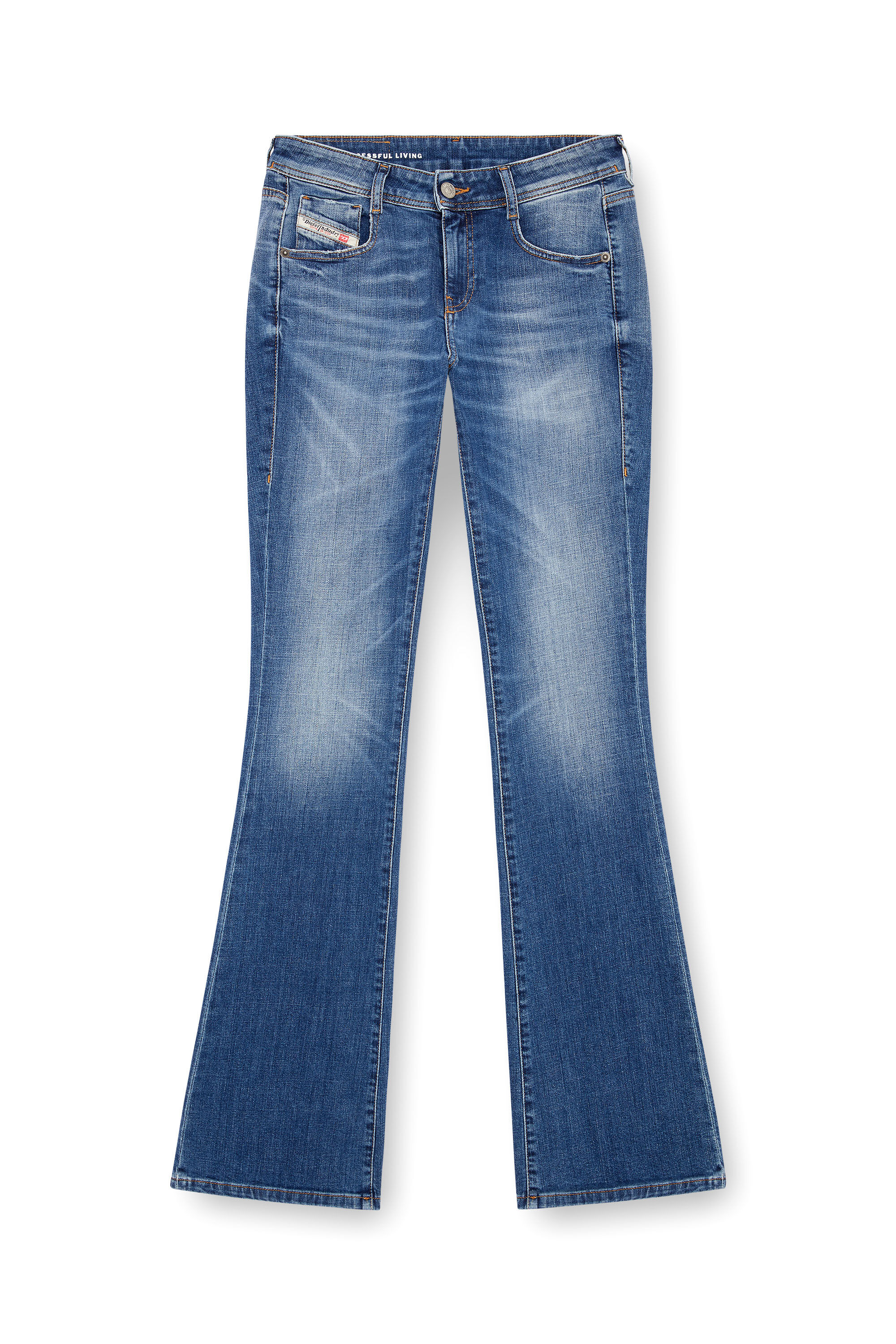 Diesel - Woman's Bootcut and Flare Jeans 1969 D-Ebbey 09J33, Medium blue - 2