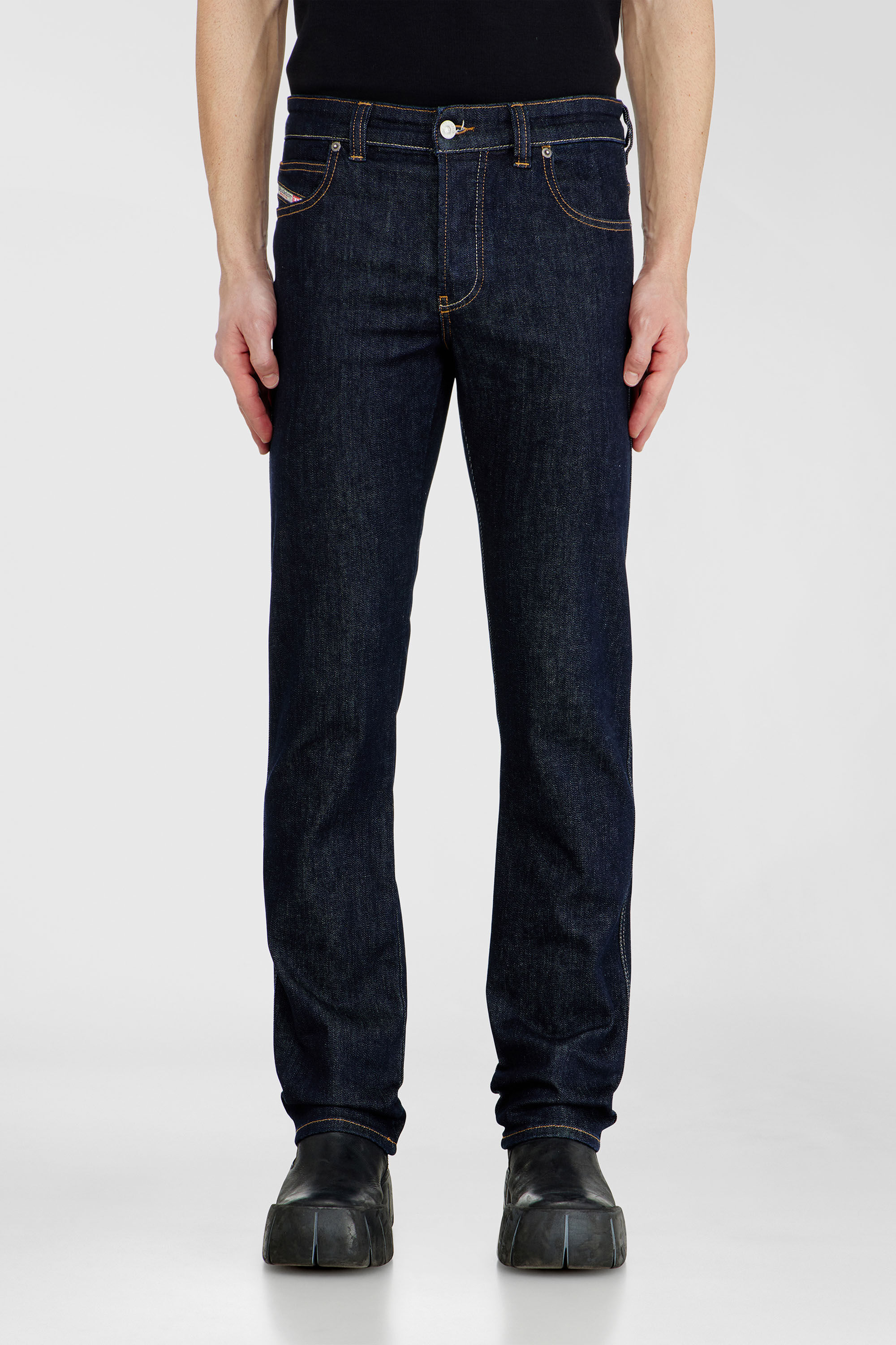 Diesel - Man's Slim Jeans 1993 D-Vyl 0DBEJ, Dark Blue - 4
