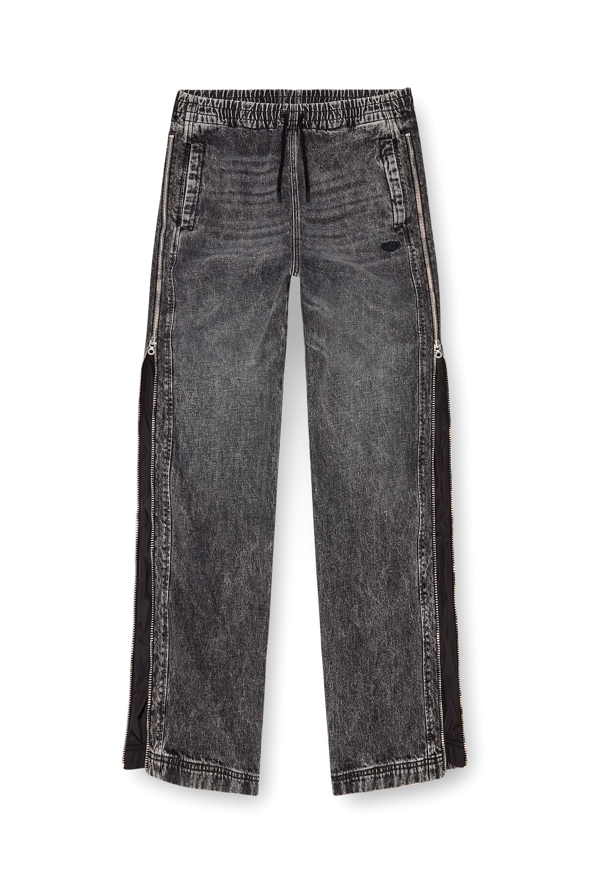 Diesel - Man Straight Jeans D-Martian 09K24, Black/Dark grey - Image 2