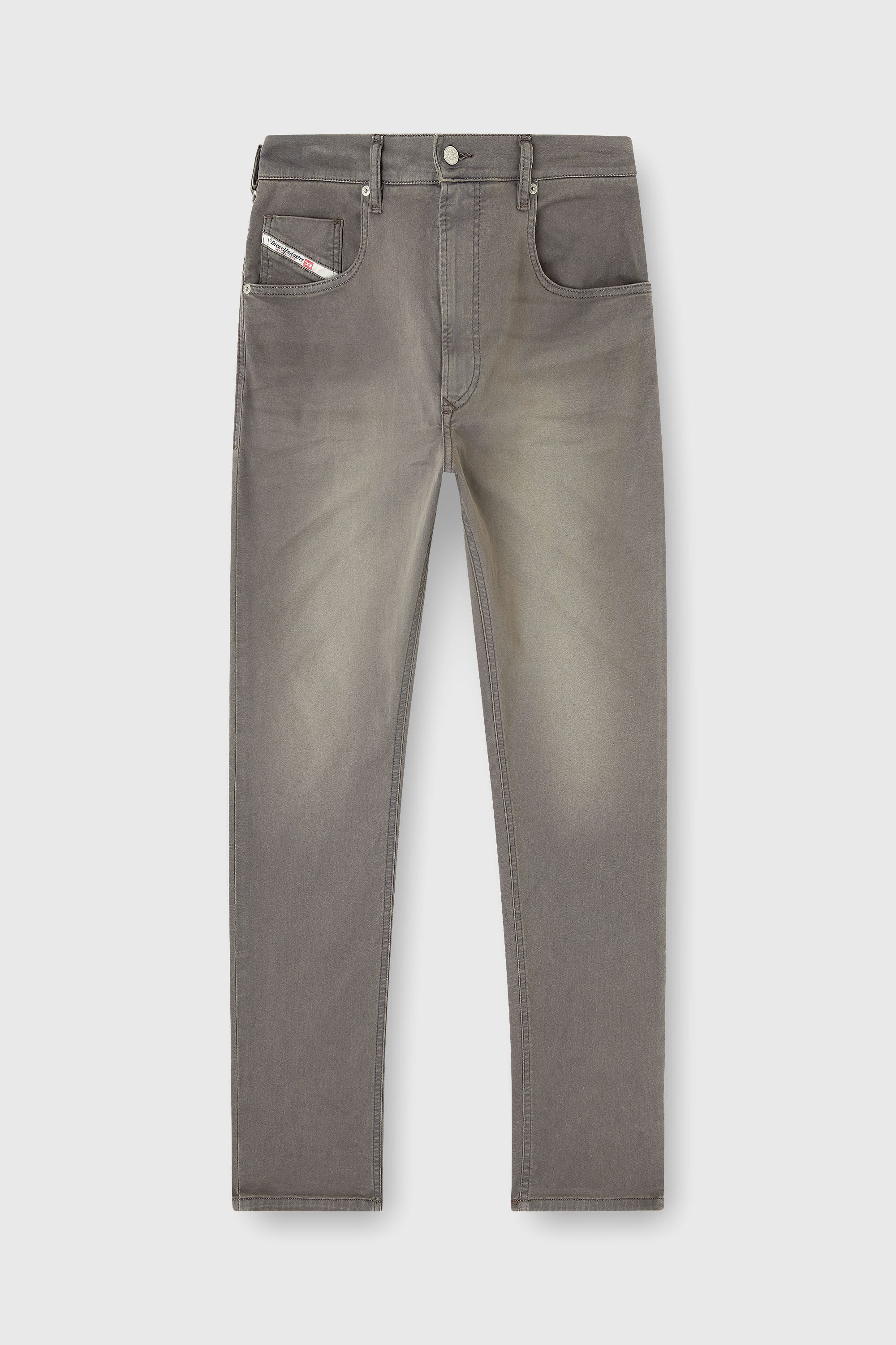 Diesel - Man's Regular 2032 D-Krooley-BW Joggjeans&reg; 0670M, Grey - 4
