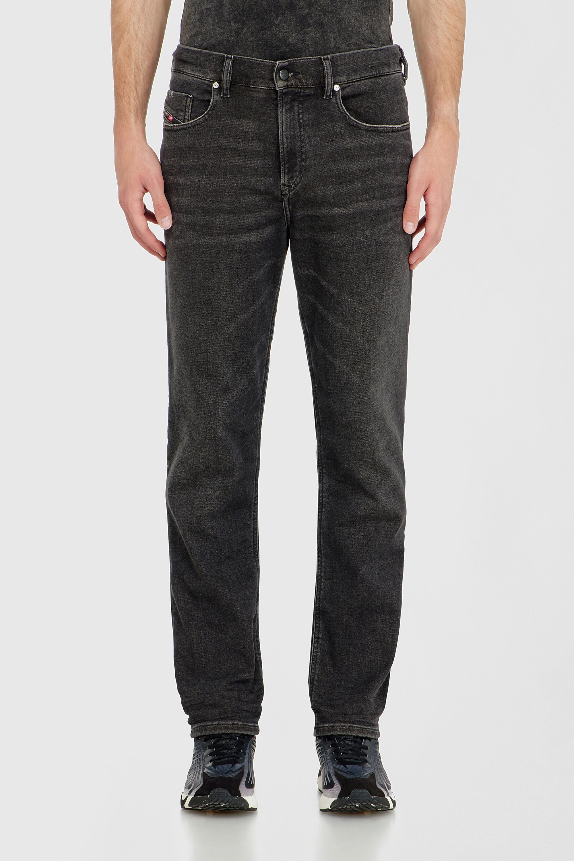 Diesel - Man's Regular 2090 D-Veekley Joggjeans&reg; 09P92, Black/Dark grey - 2