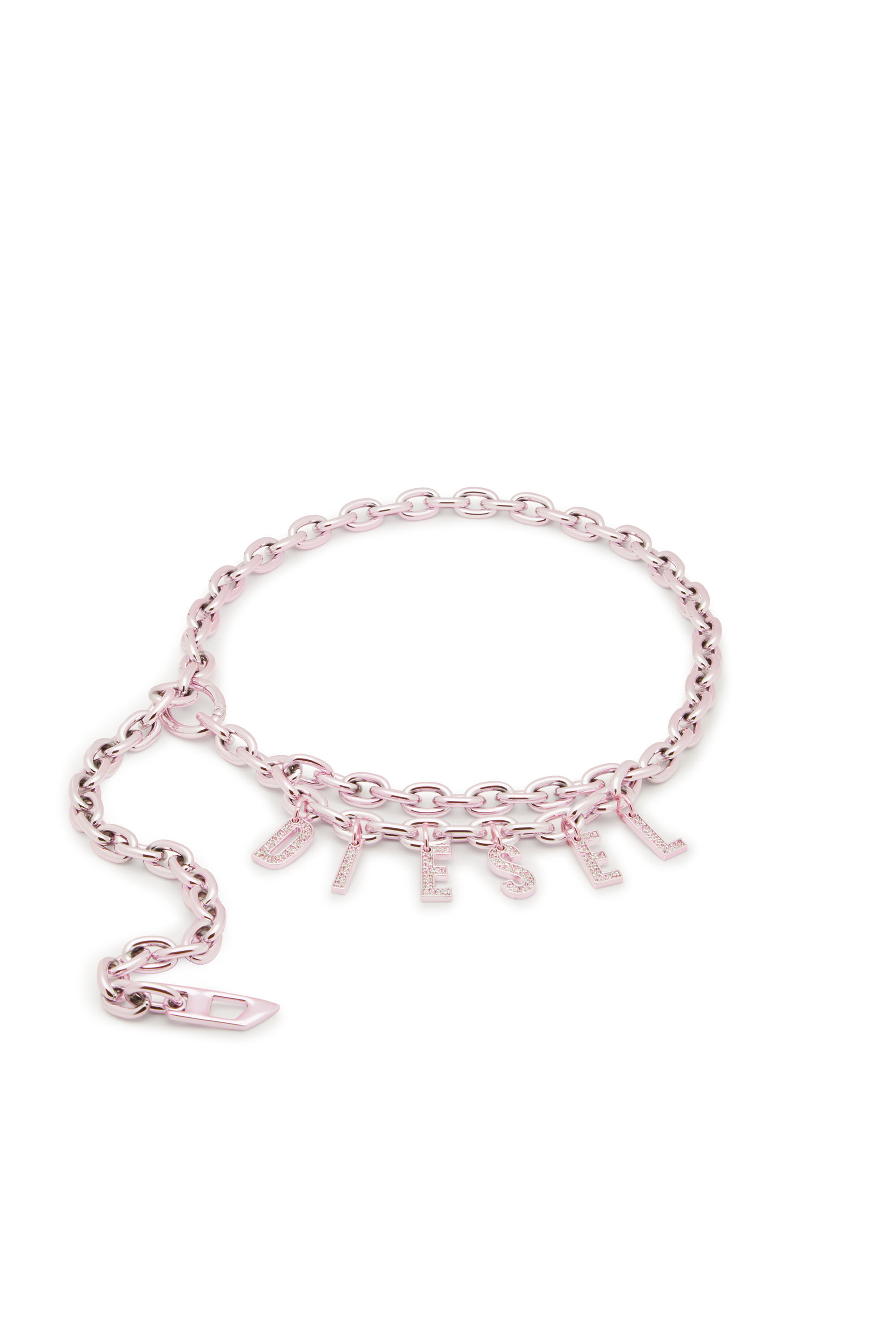 Diesel - B-CHARM CHAIN, Pink - Image 1