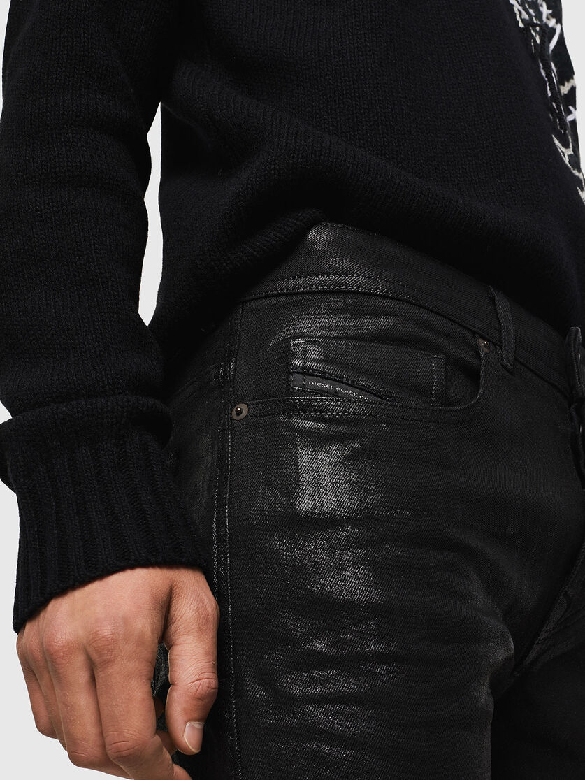 Type 2814 Men Coated Jeans With Shiny Finish Diesel Black Gold Turn to diesel's collection of jeans for your everyday staples. type 2814 men coated jeans with shiny