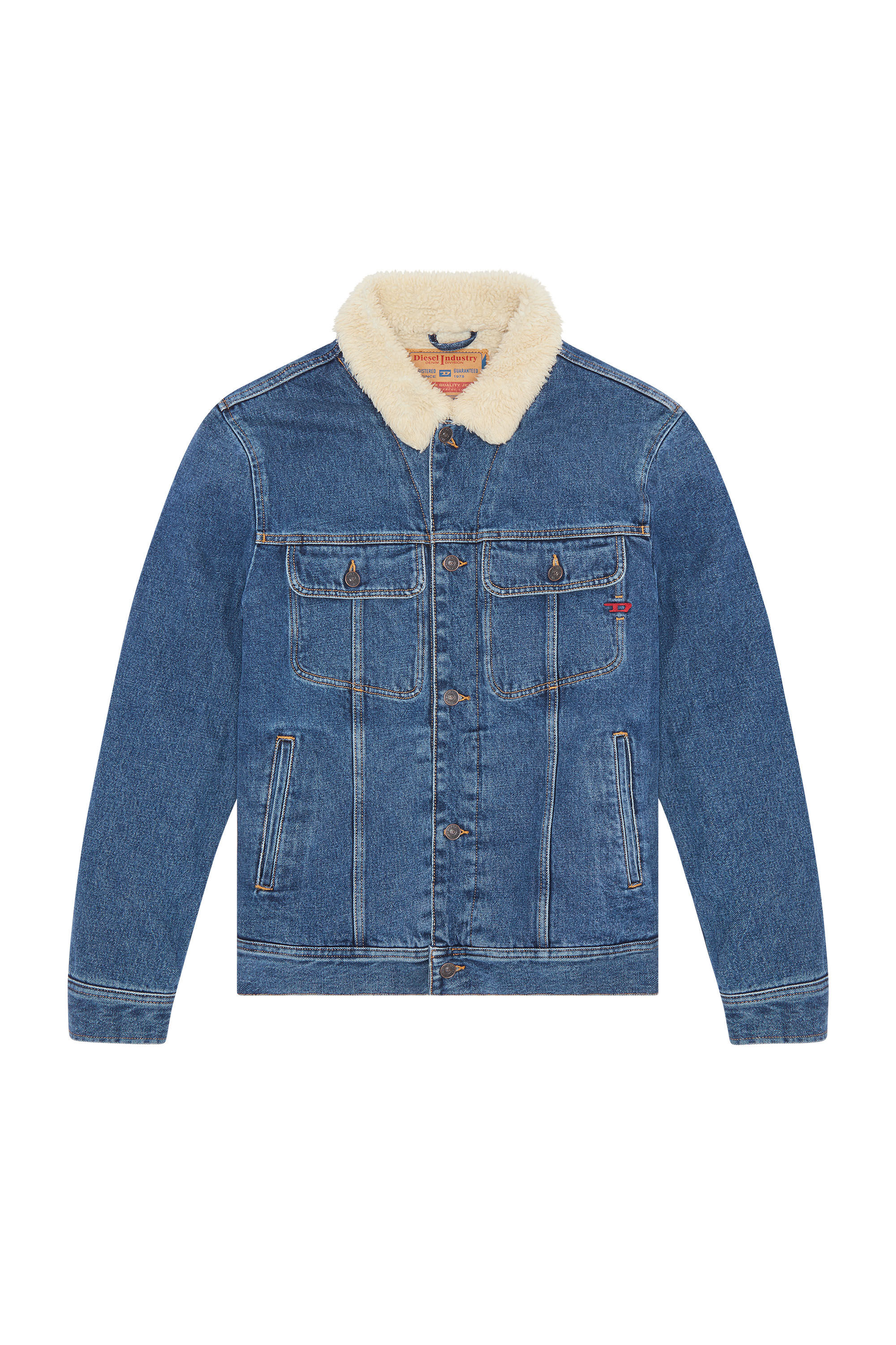 Diesel sherpa store denim jacket