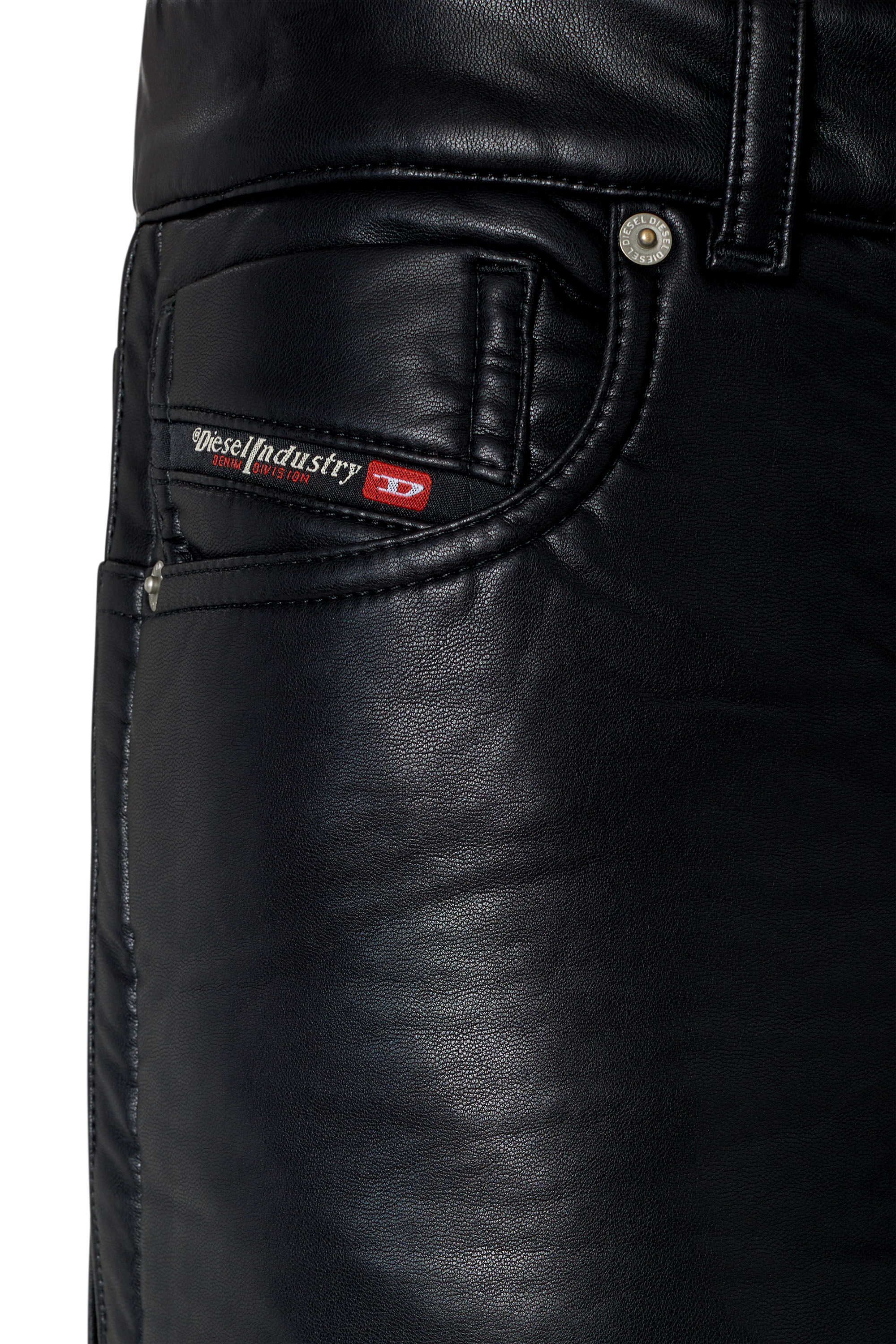 hvorfor gift brugerdefinerede P-CIRIO Man: Zip-detailed pants in bonded fabric | Diesel