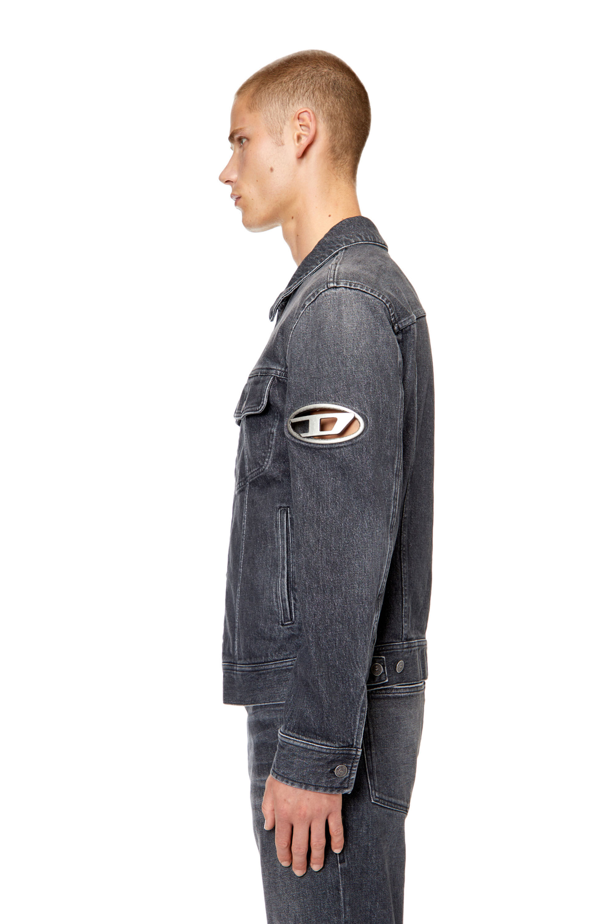 Diesel distressed discount denim jacket