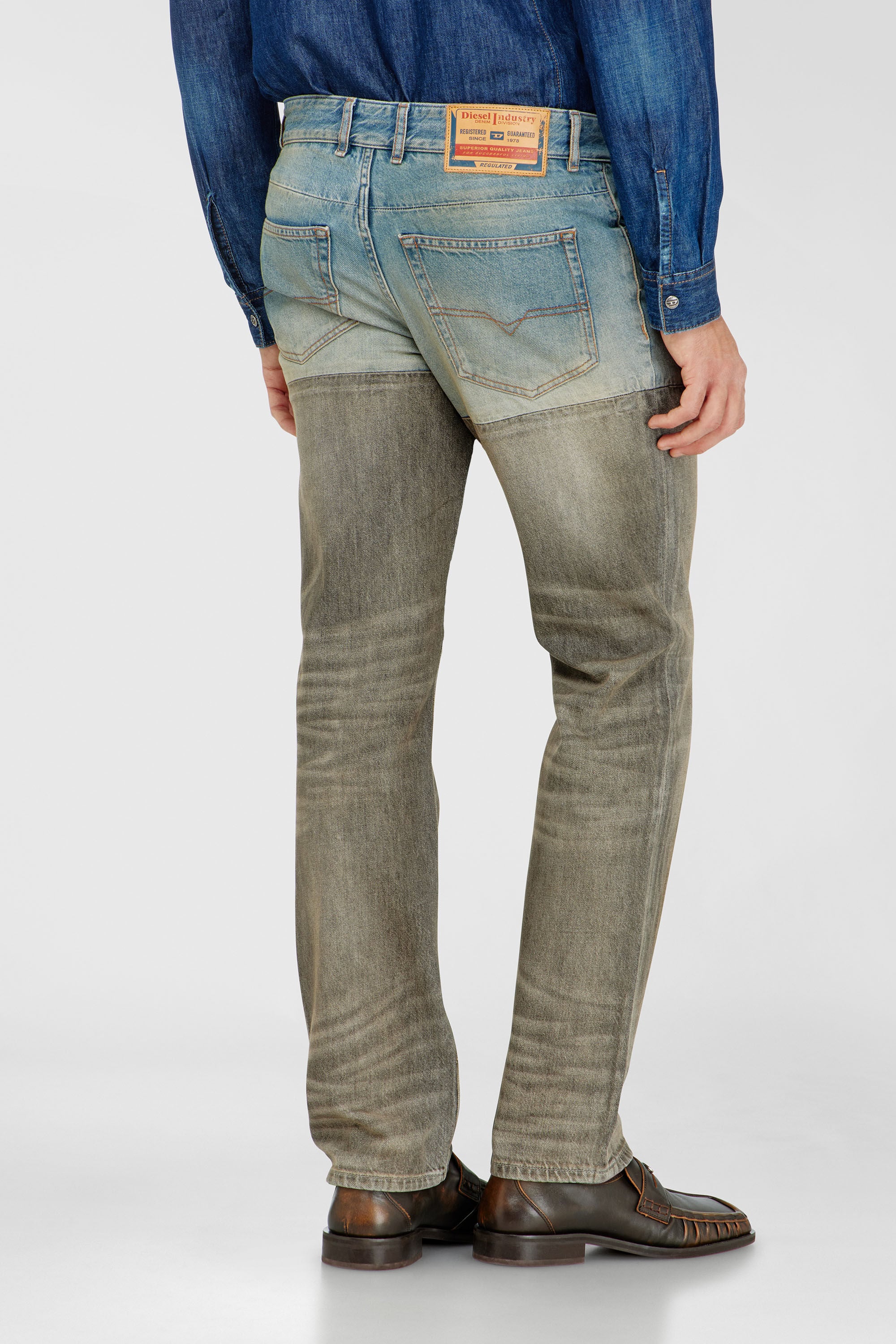 Diesel - Man's Slim Jeans 1993 D-Vyl 0ADDX, Grey/Blue - 4