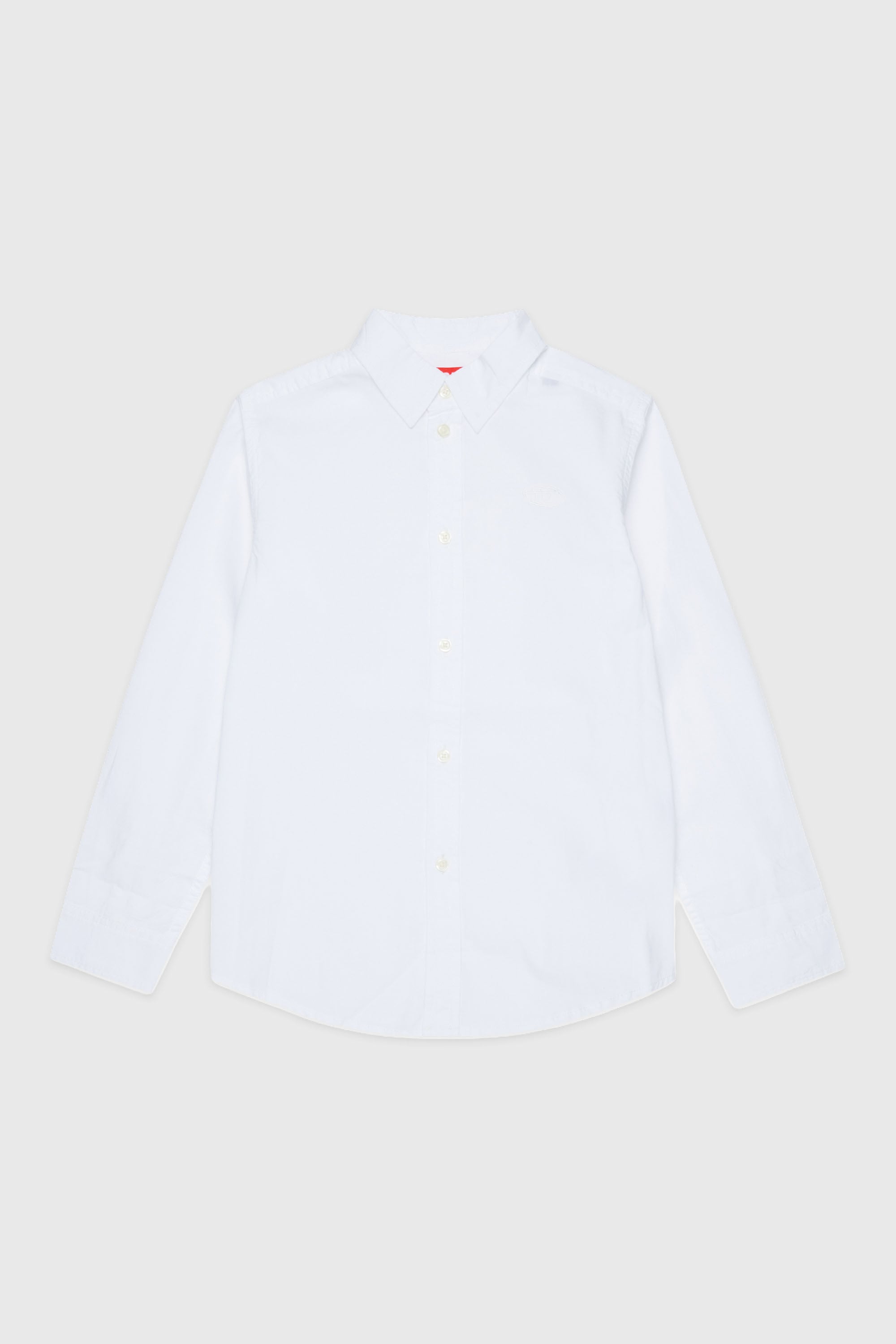 Diesel - CSTAN, Man's Cotton shirt in White - 1