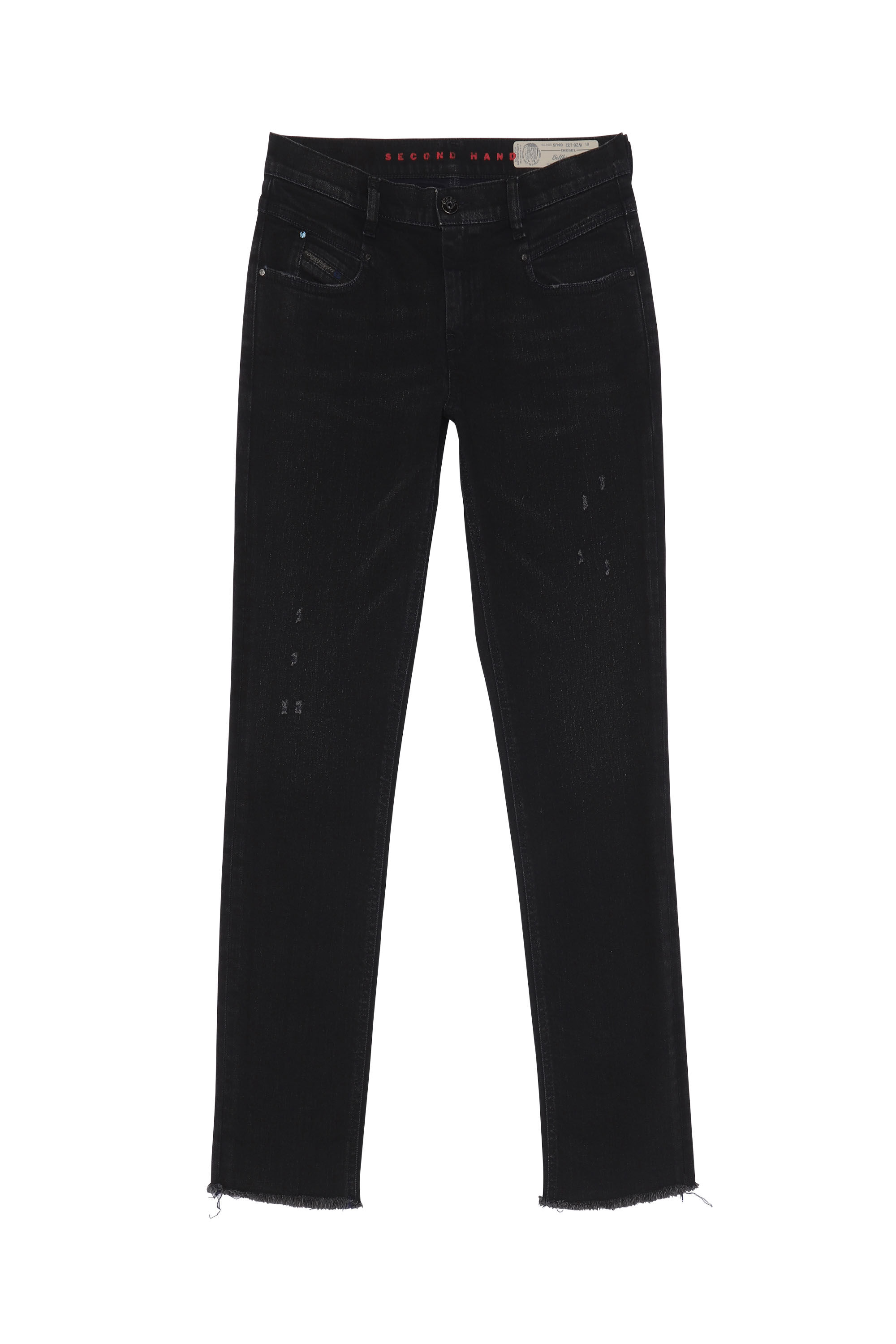 Diesel - BELTHY-ANKLE, Woman's Diesel Woman - Jeans Black/Dark grey in Black/Dark grey - 1