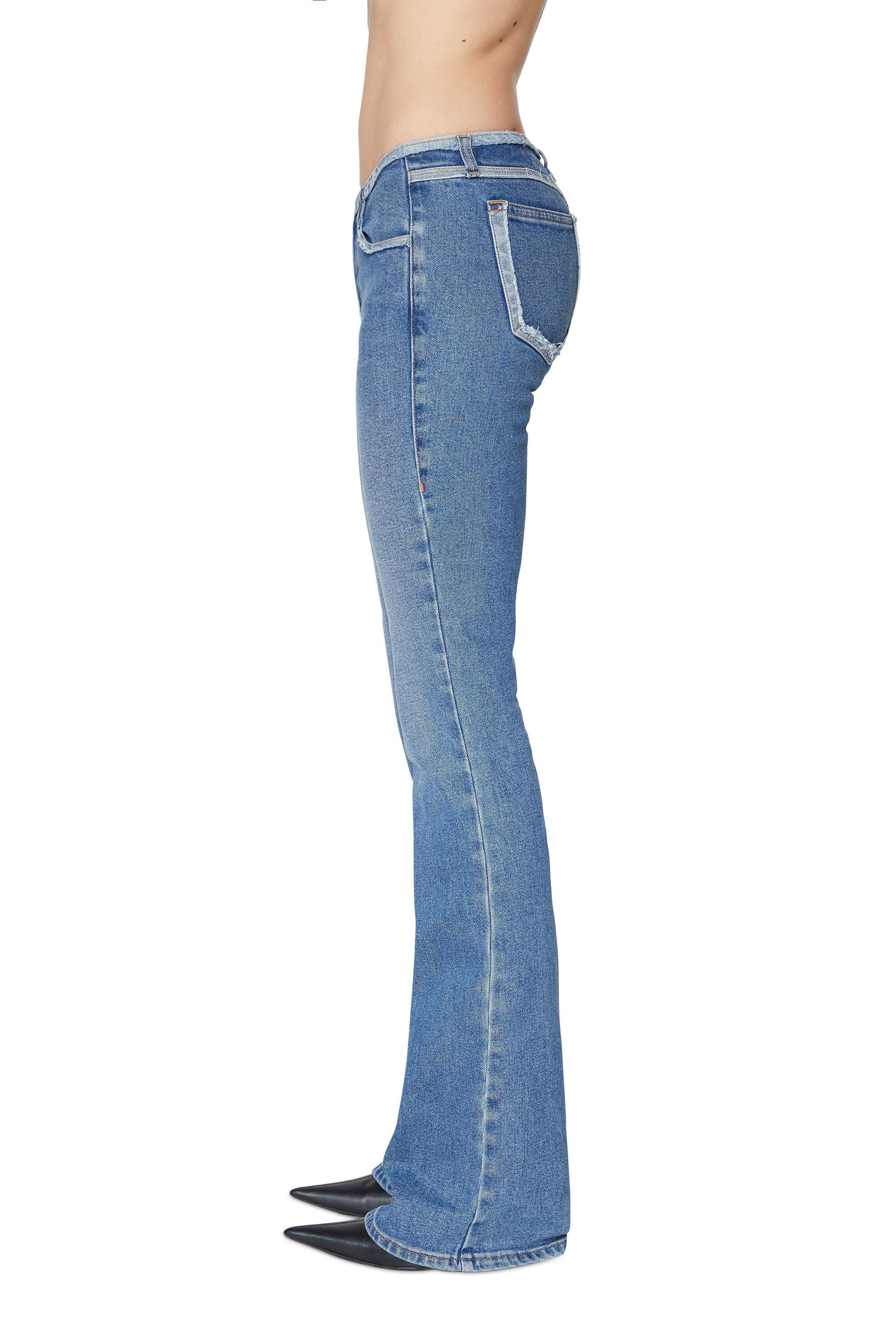 Diesel - 1969 D-EBBEY 09E19 Bootcut and Flare Jeans, Medium blue - Image 5