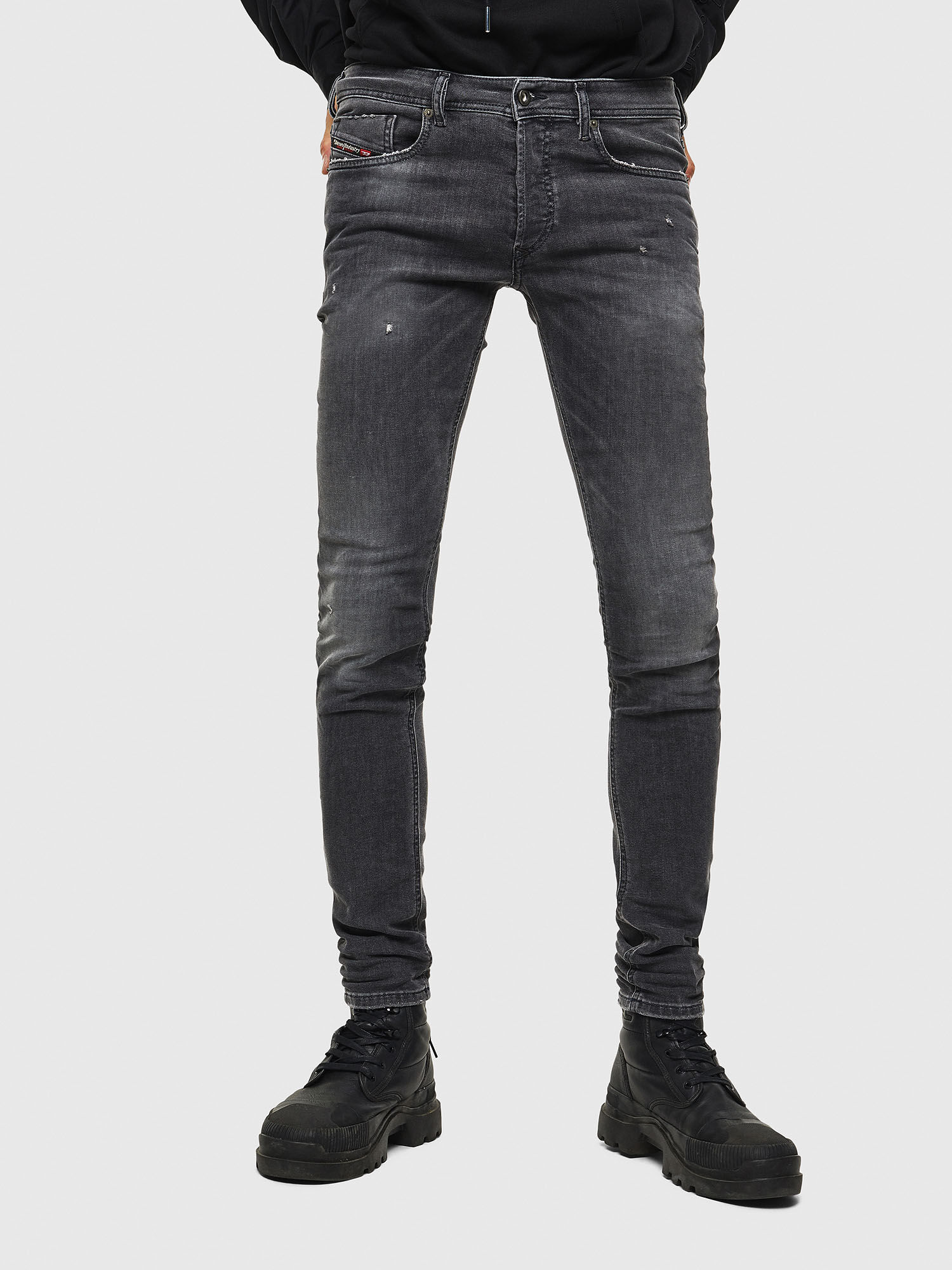 diesel black skinny jeans