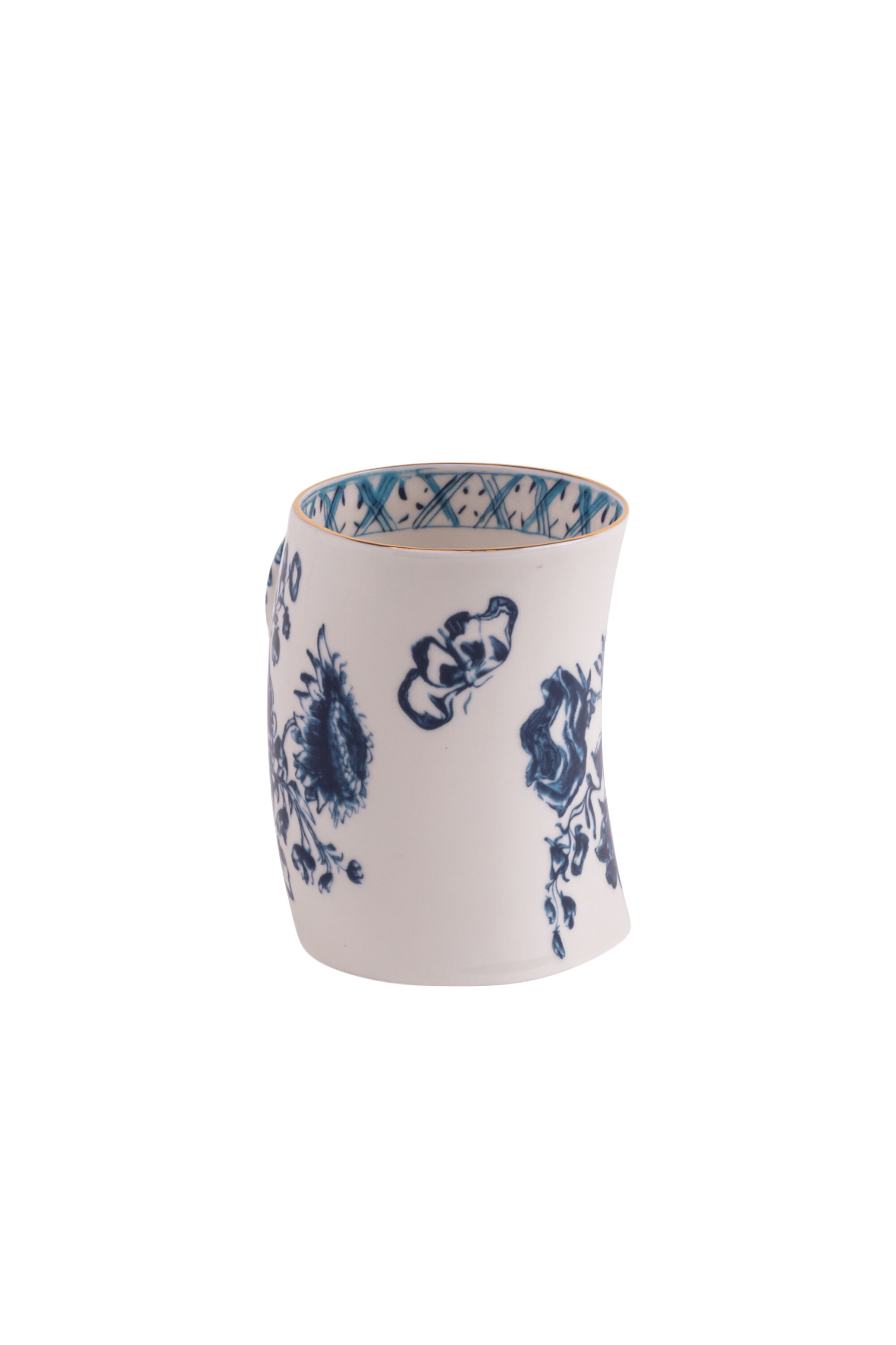 Diesel - 11256 PORCELAIN MUG "CLASSIC ON ACID" -, Unisex's Porcelain mug in White/Blue - 3
