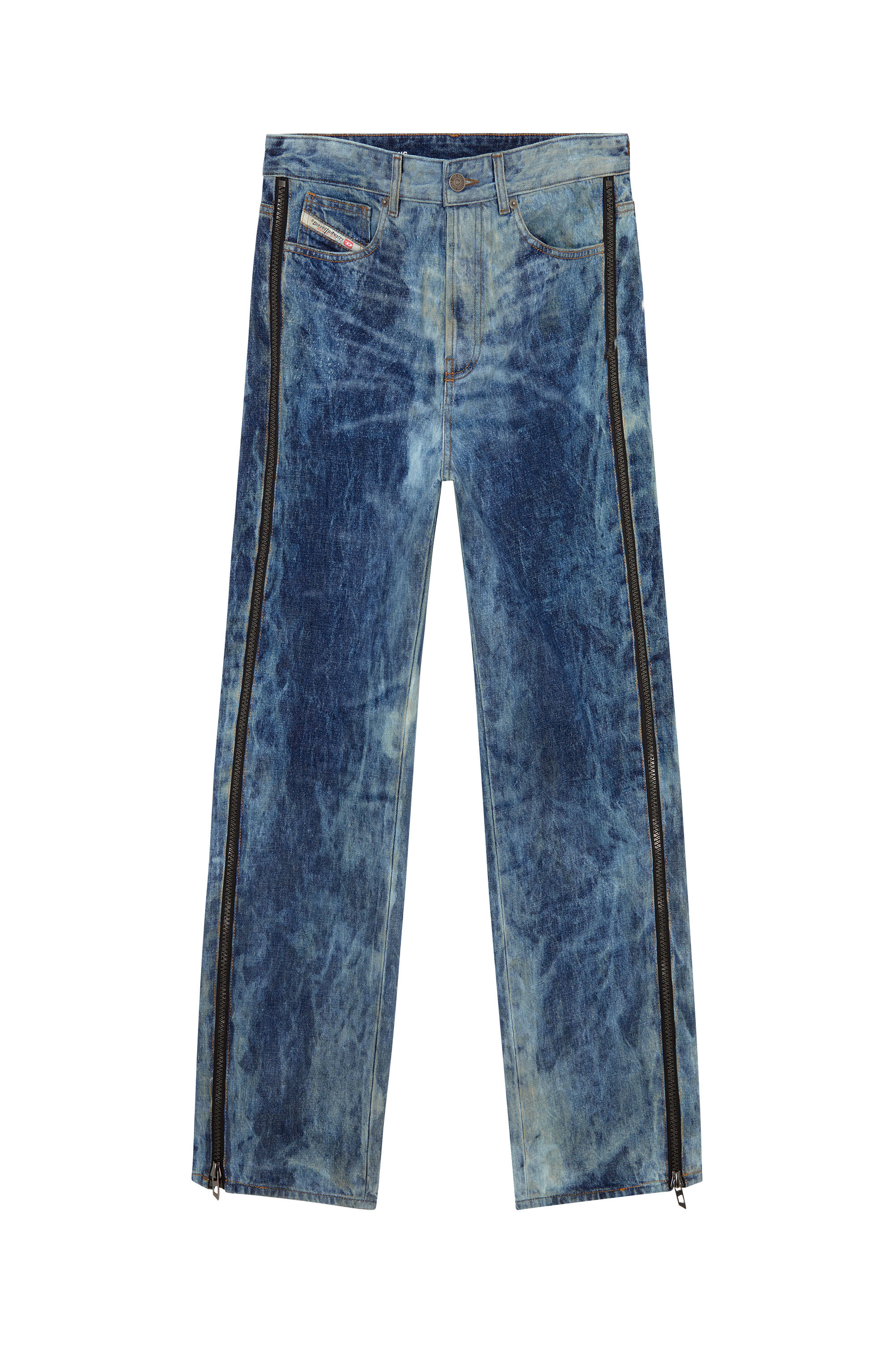 Diesel - Straight Jeans D-Rise 0PGAX, Medium blue - Image 2