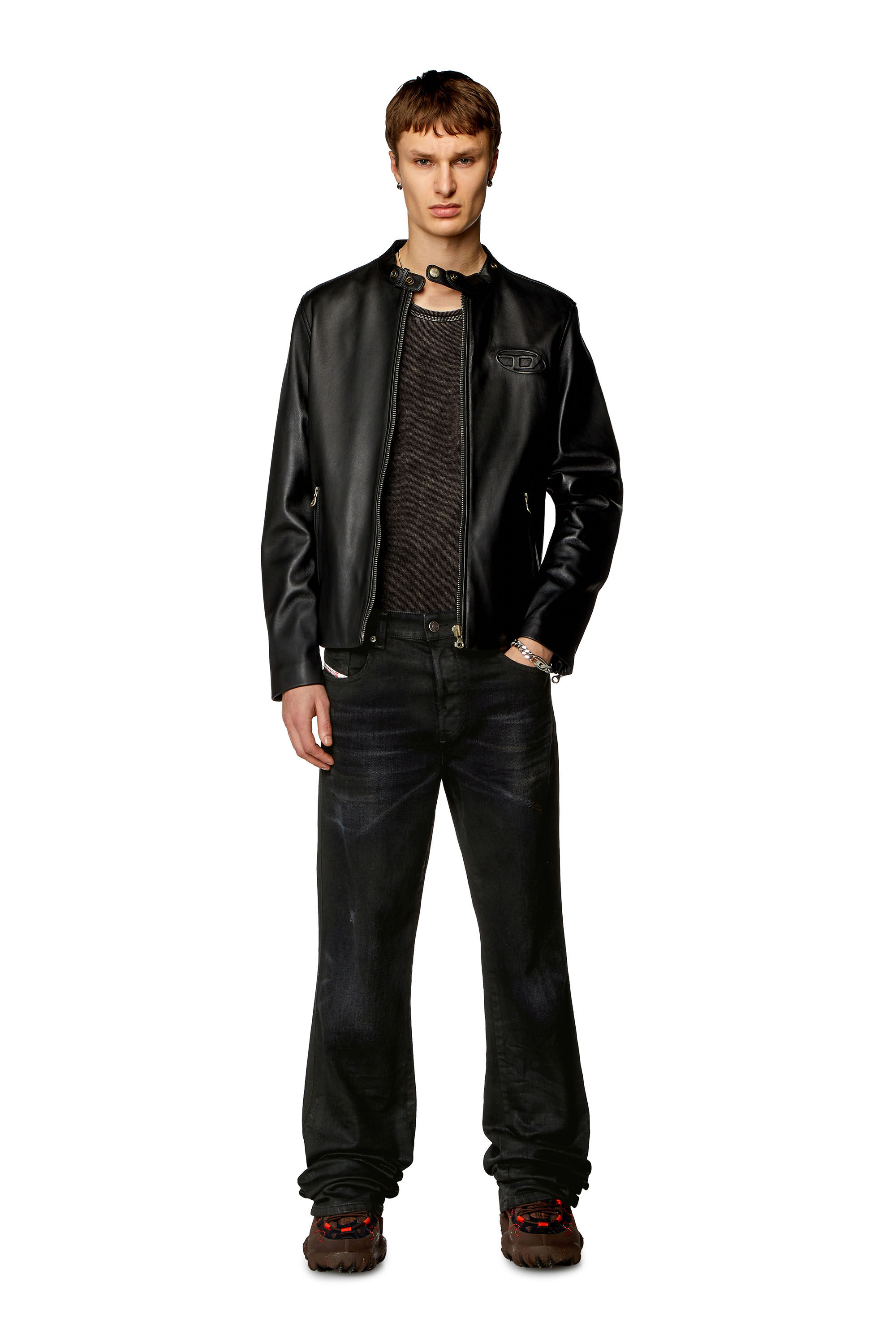 Men's Bootcut Skater Jeans 1998 D-Buck | Black | Diesel Men's Bootcut Skater Jeans 1998 D-Buck | Black | Diesel