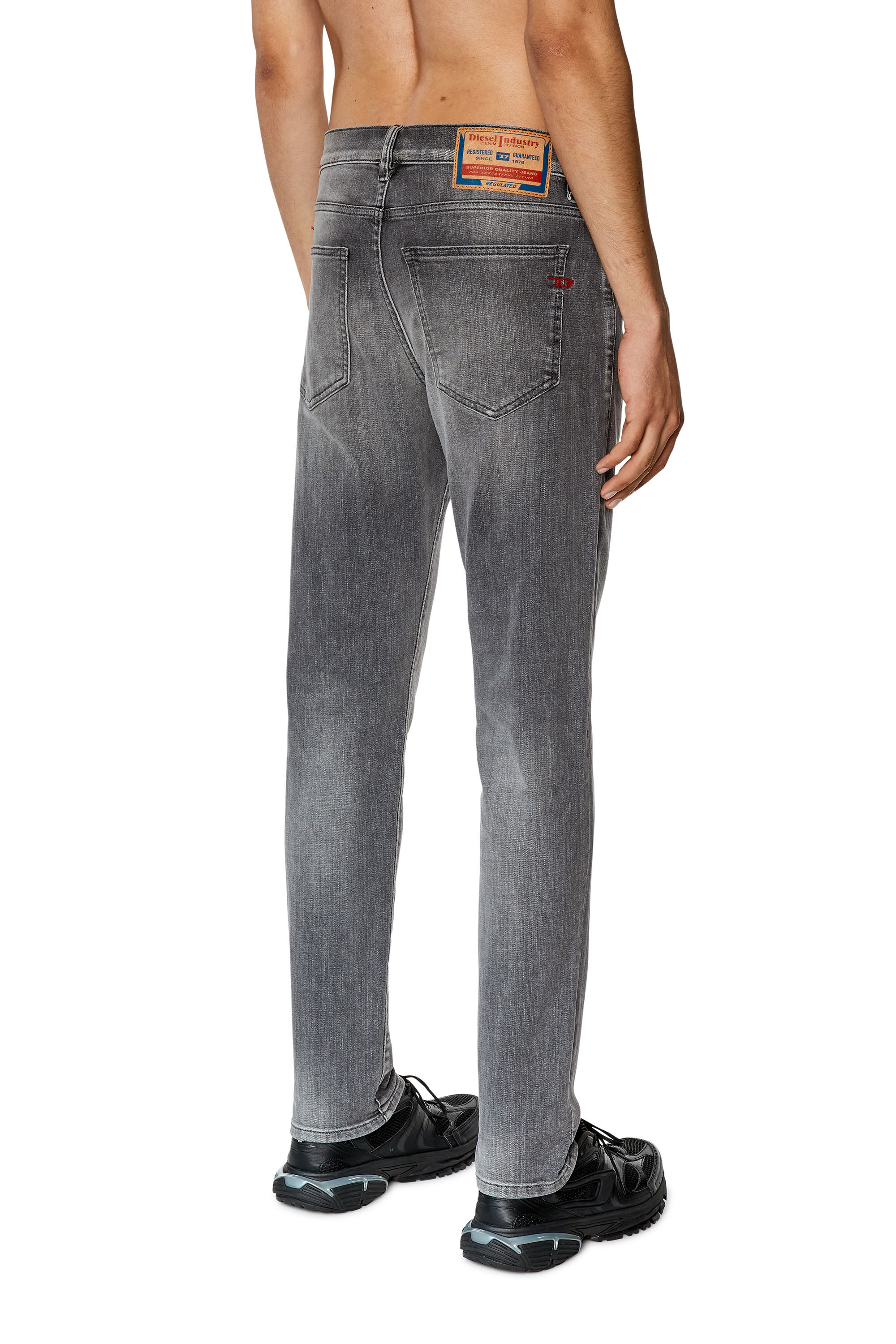Diesel - Slim Jeans 2019 D-Strukt 09F91, Grey - Image 4