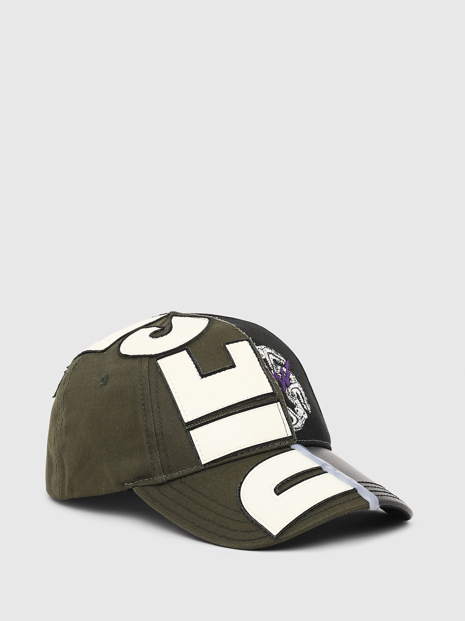 half baseball cap