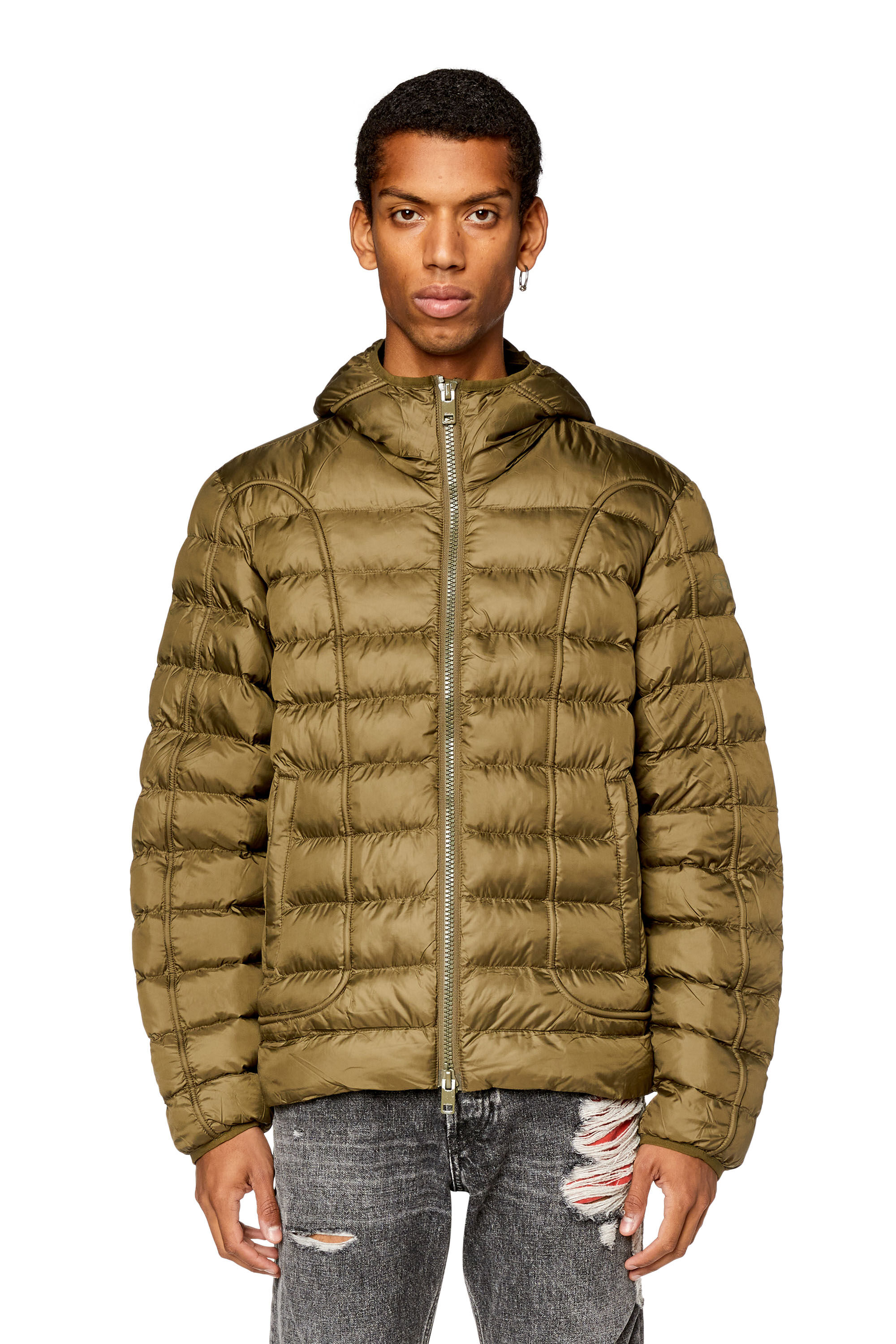 Diesel khaki clearance jacket