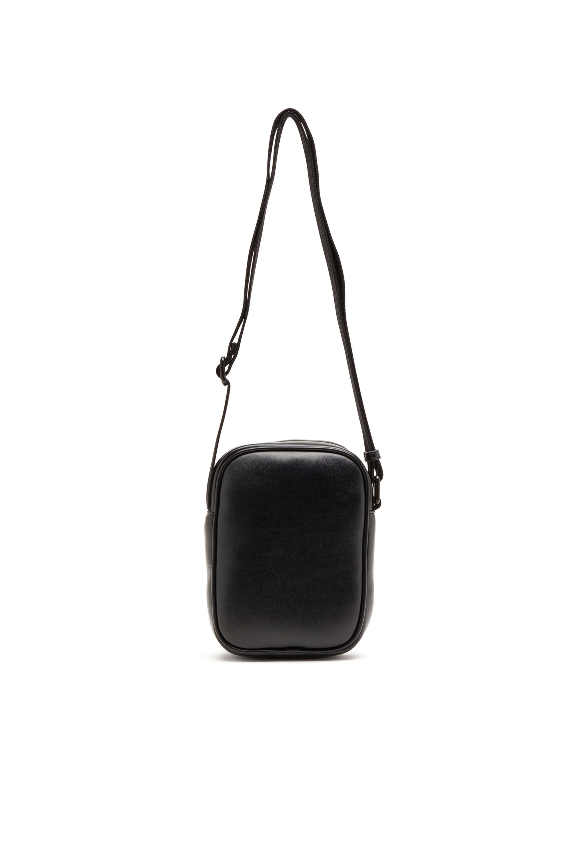 Diesel - HOLI-D CROSSBODY, Man's Holi-D-Crossbody bag in PU and neoprene in Black - 3