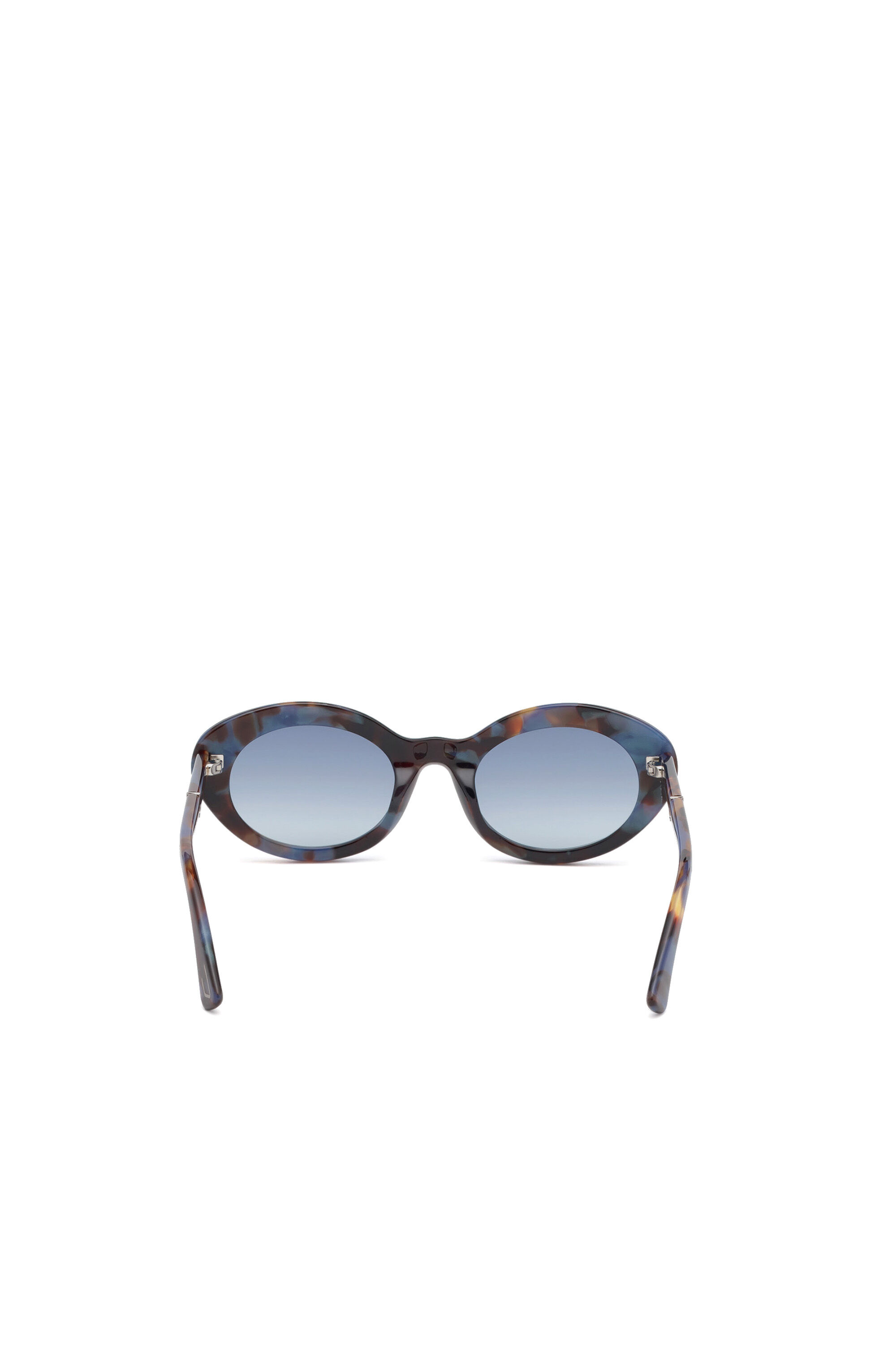 Diesel - DL0281, Woman's Oval shape sunglasses in acetate in Multicolor - 3